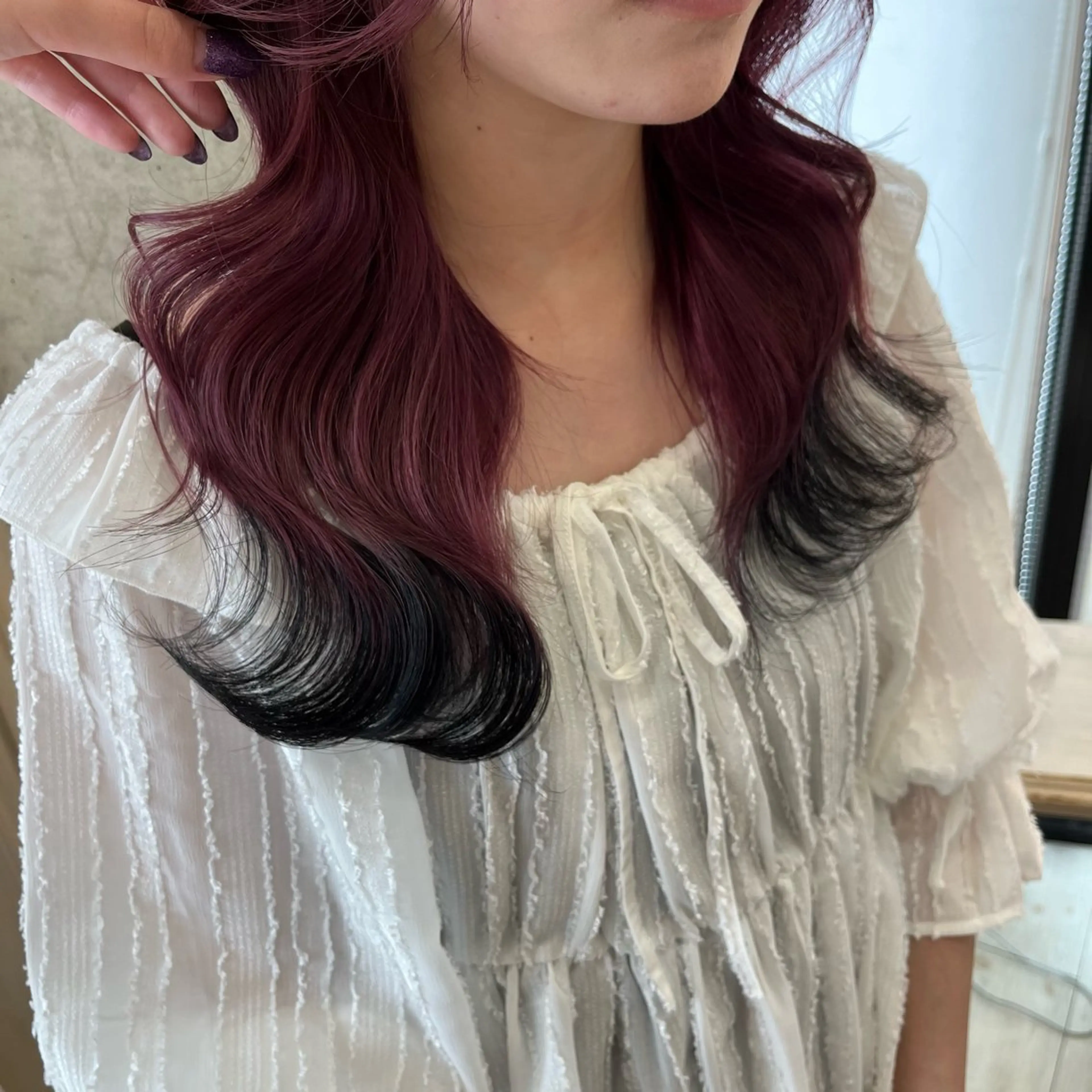 ロング カラー すみす🎀ヘアメ/ 艶カラー/エクステのヘアスタイル