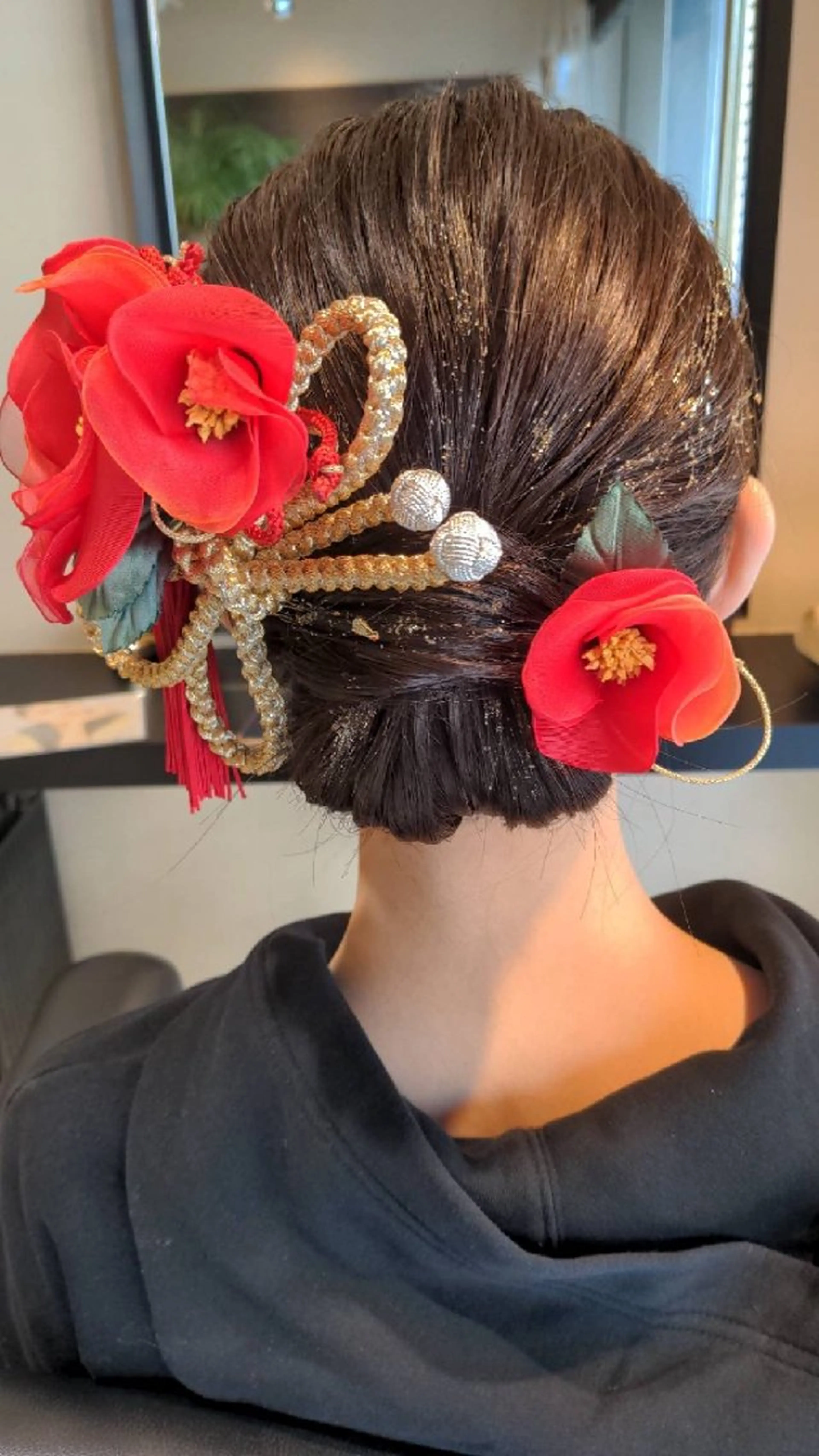 ヘアセットの写真