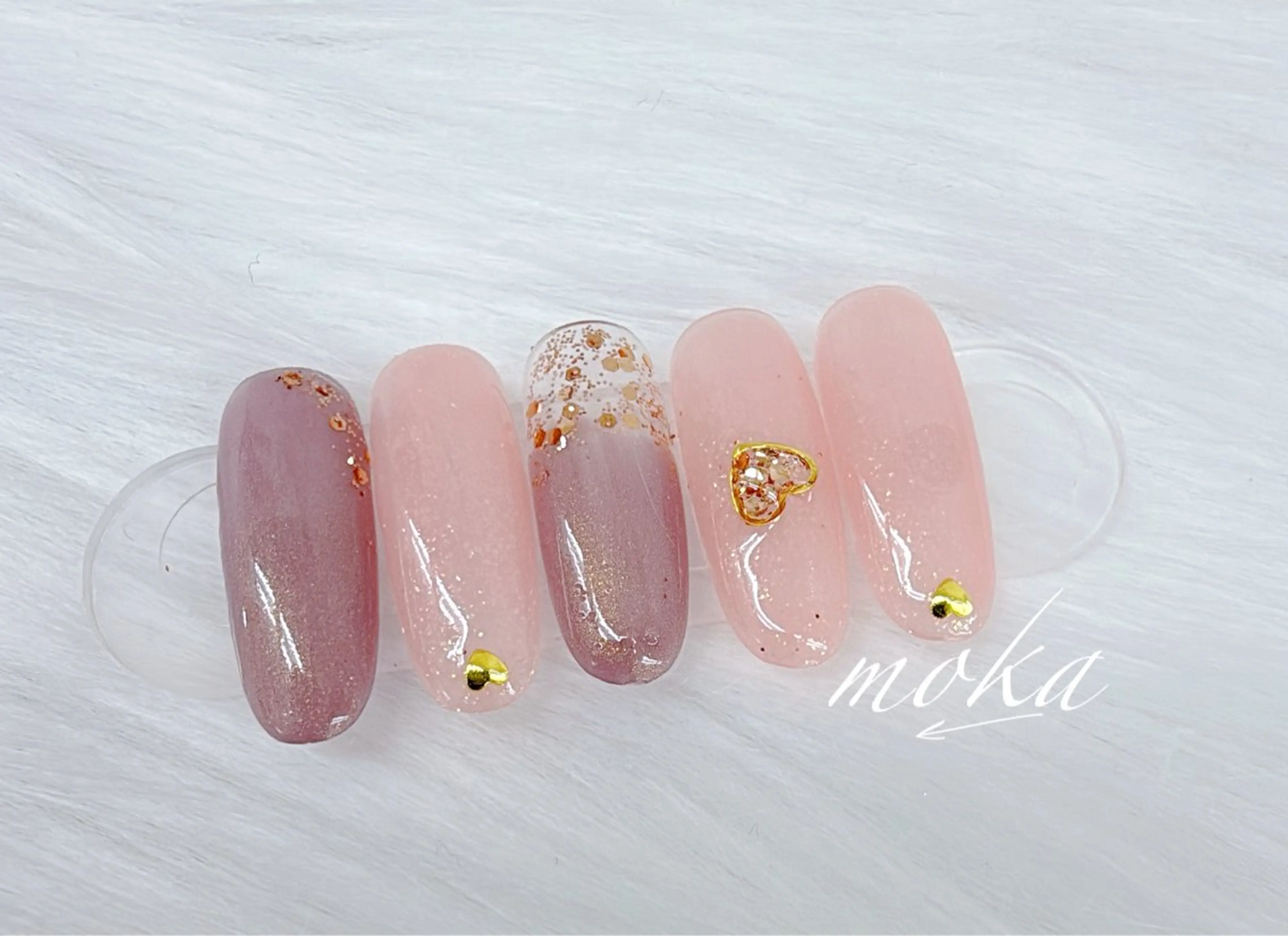 ネイル ハンドネイル ハンドケア 胡蝶蘭レディースサロ ンNailMOKAのネイルデザイン