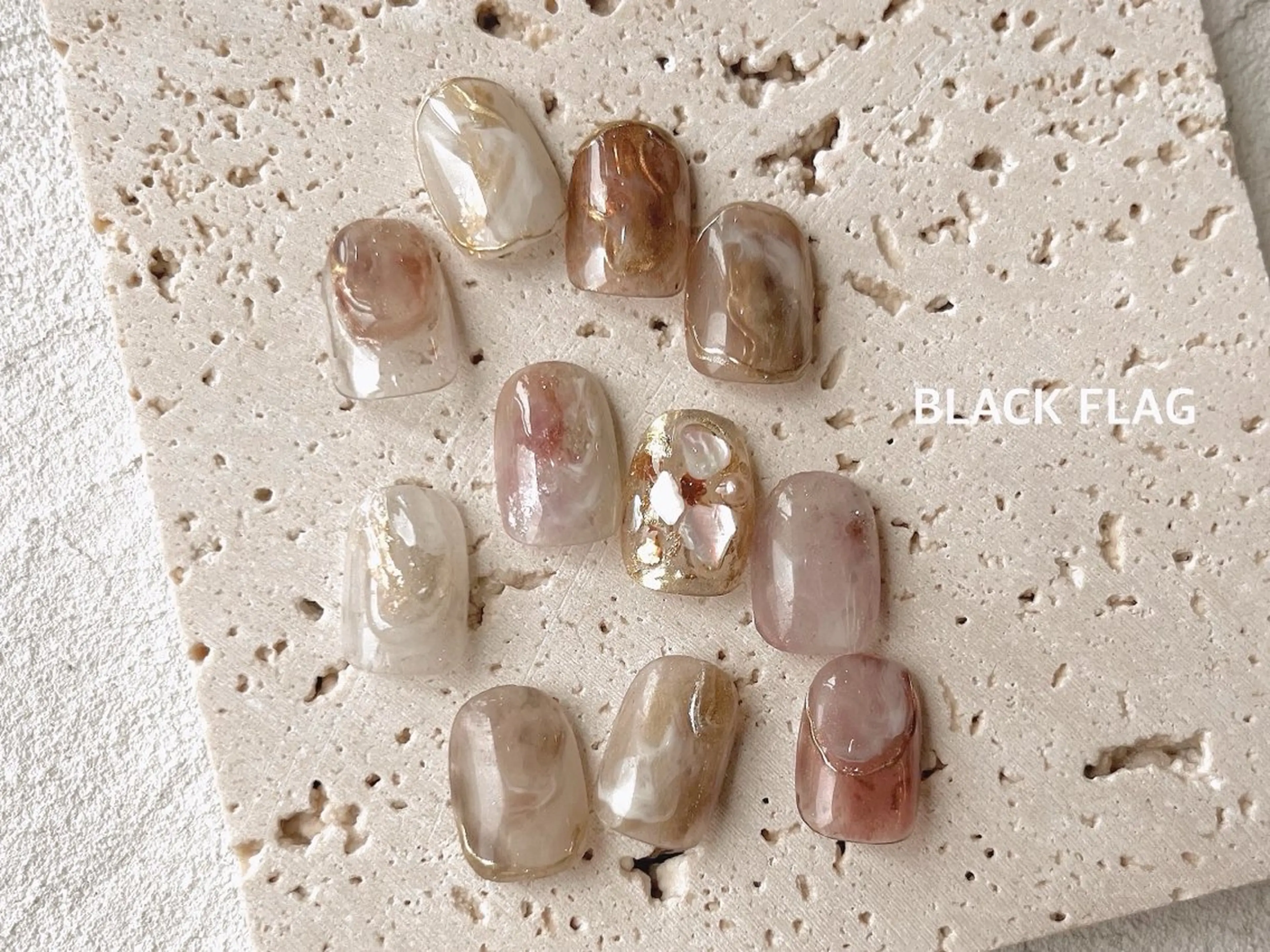 ネイル hakata ニュアンスネイル𓍯のネイルデザイン