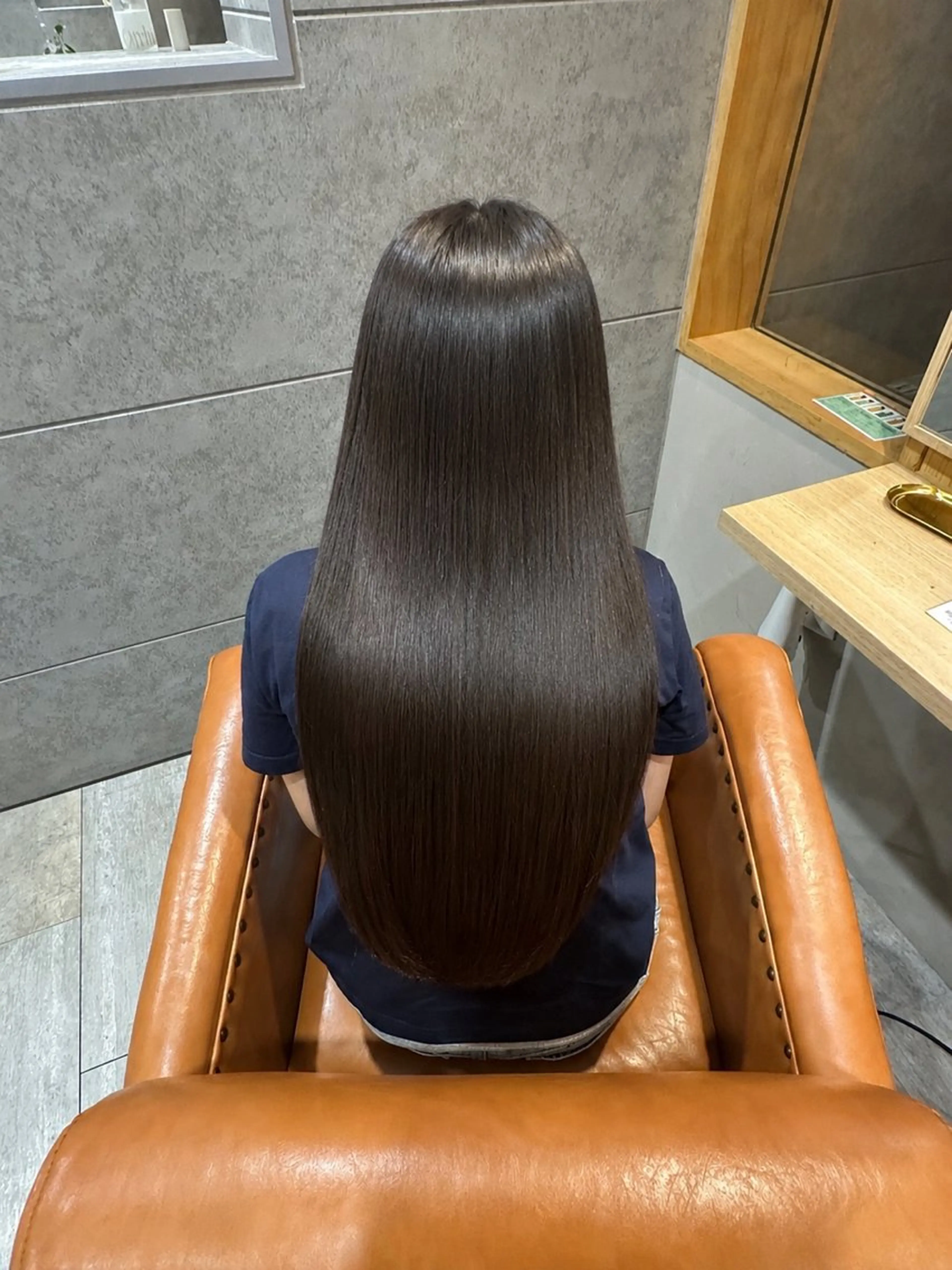 ロング 縮毛矯正 トリートメント 髪質改善 /矢澤涼夏のヘアスタイル