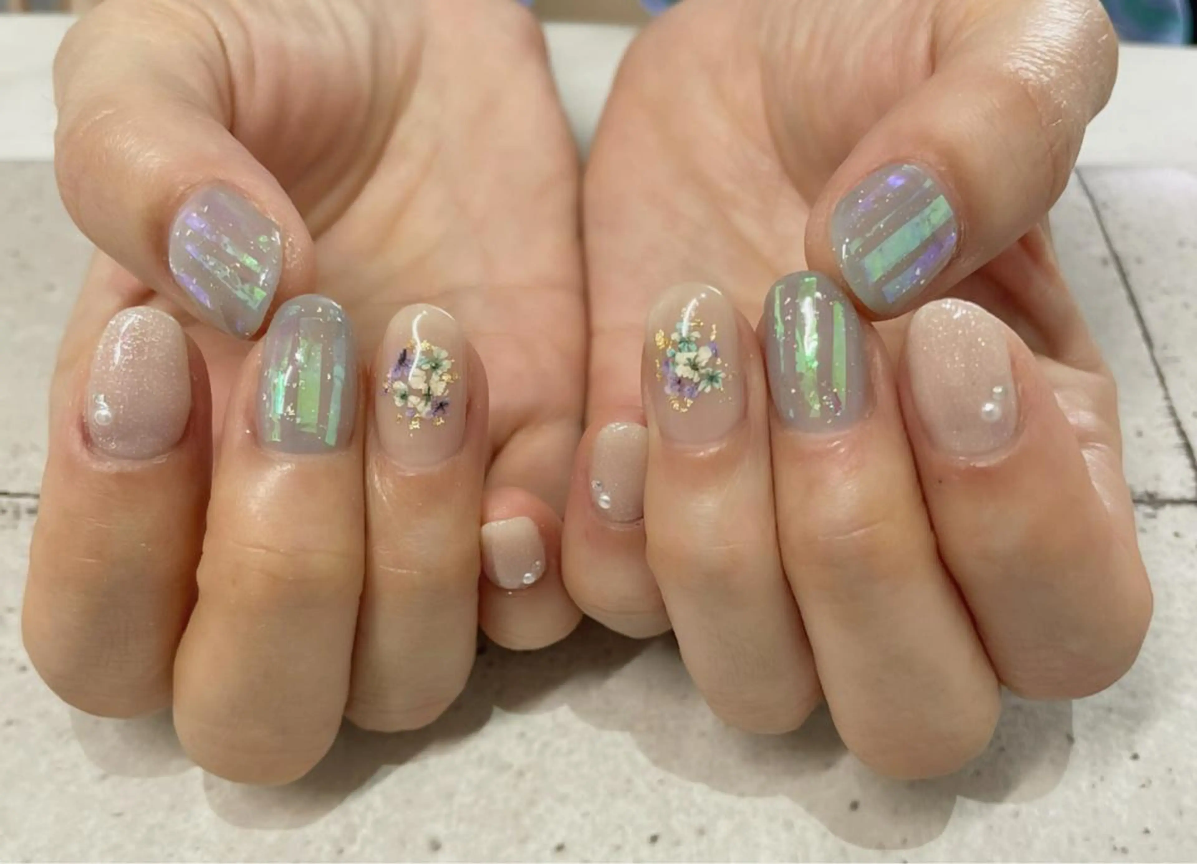 ネイル Shimmer Nail⋆*✩のネイルデザイン