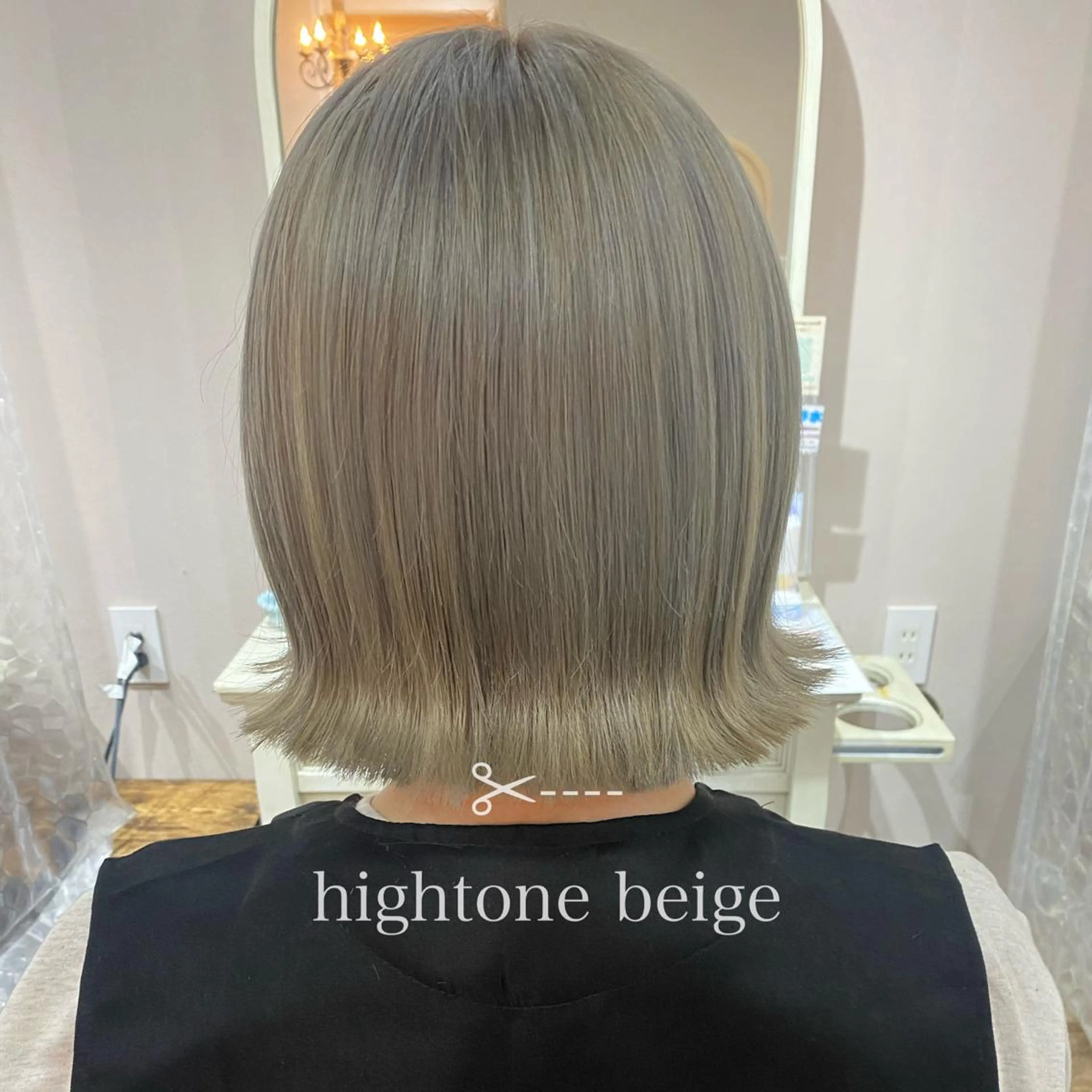 ショート ボブ あおい 🍒暖色カラーのヘアスタイル