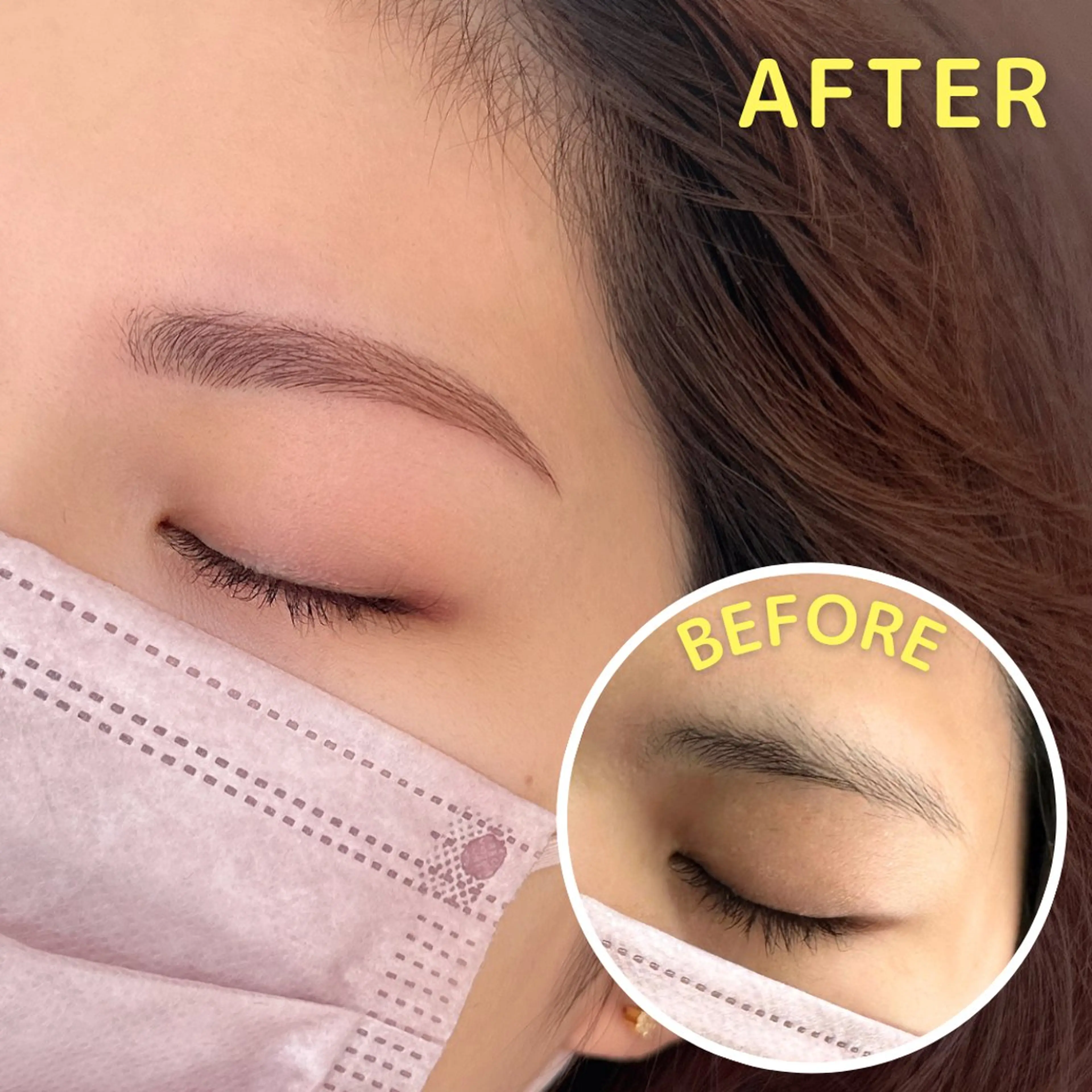 アイブロウ HAIR&MAKE POSH 日暮里のネイルデザイン