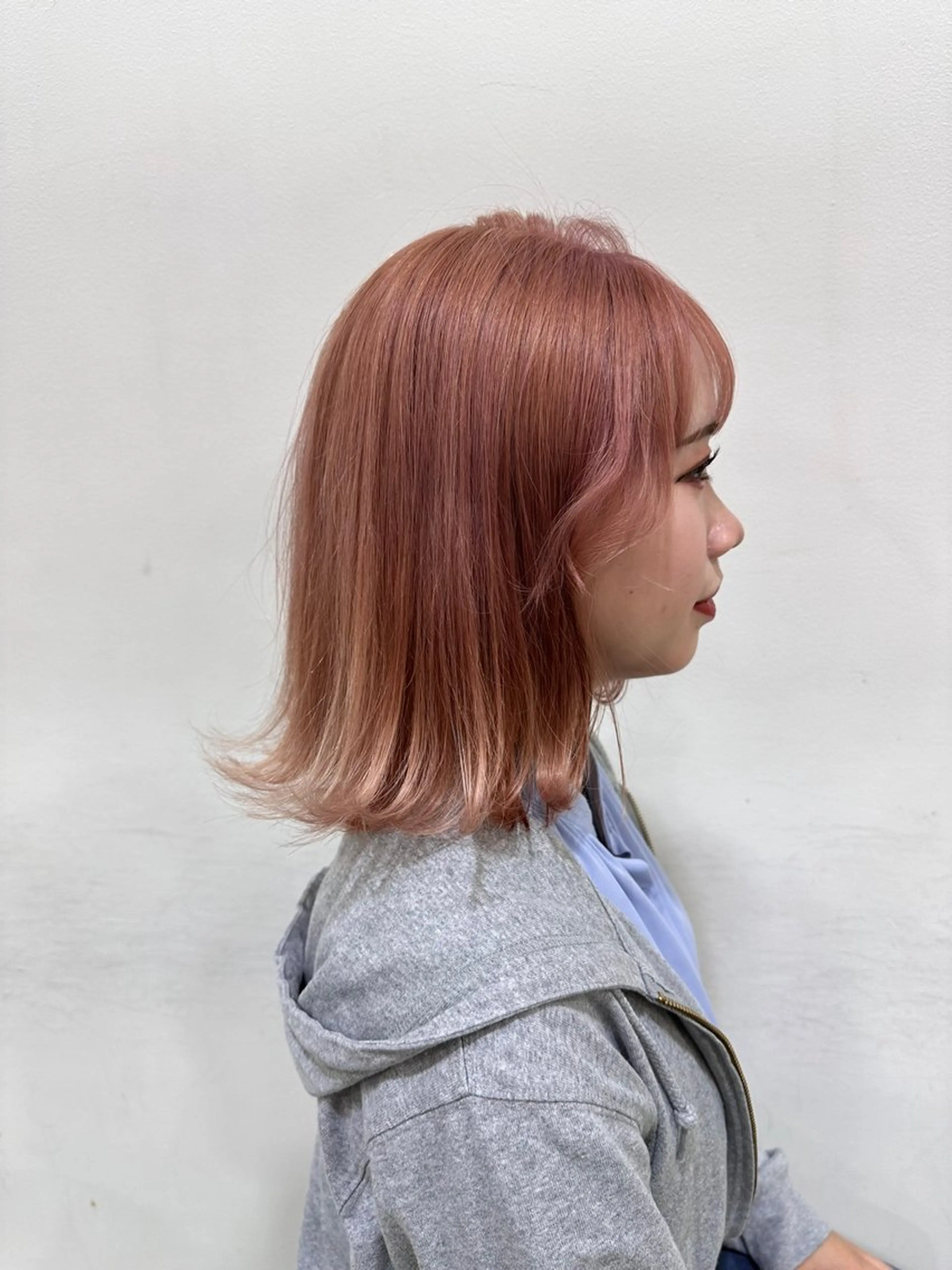 ミディアム カラー REM/荻窪 takeruのヘアスタイル