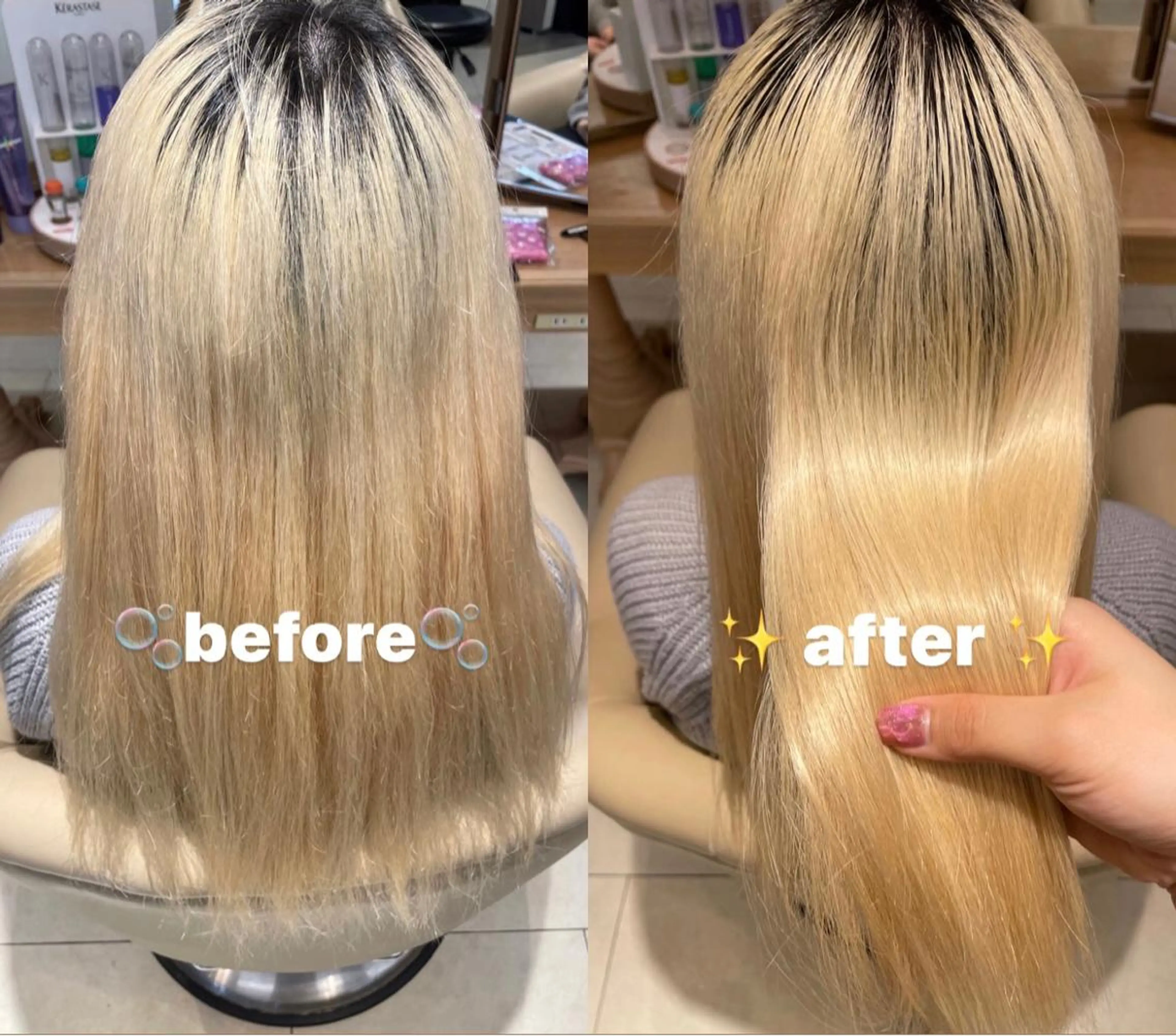 ロング トリートメント SARA KIMIYOのヘアスタイル