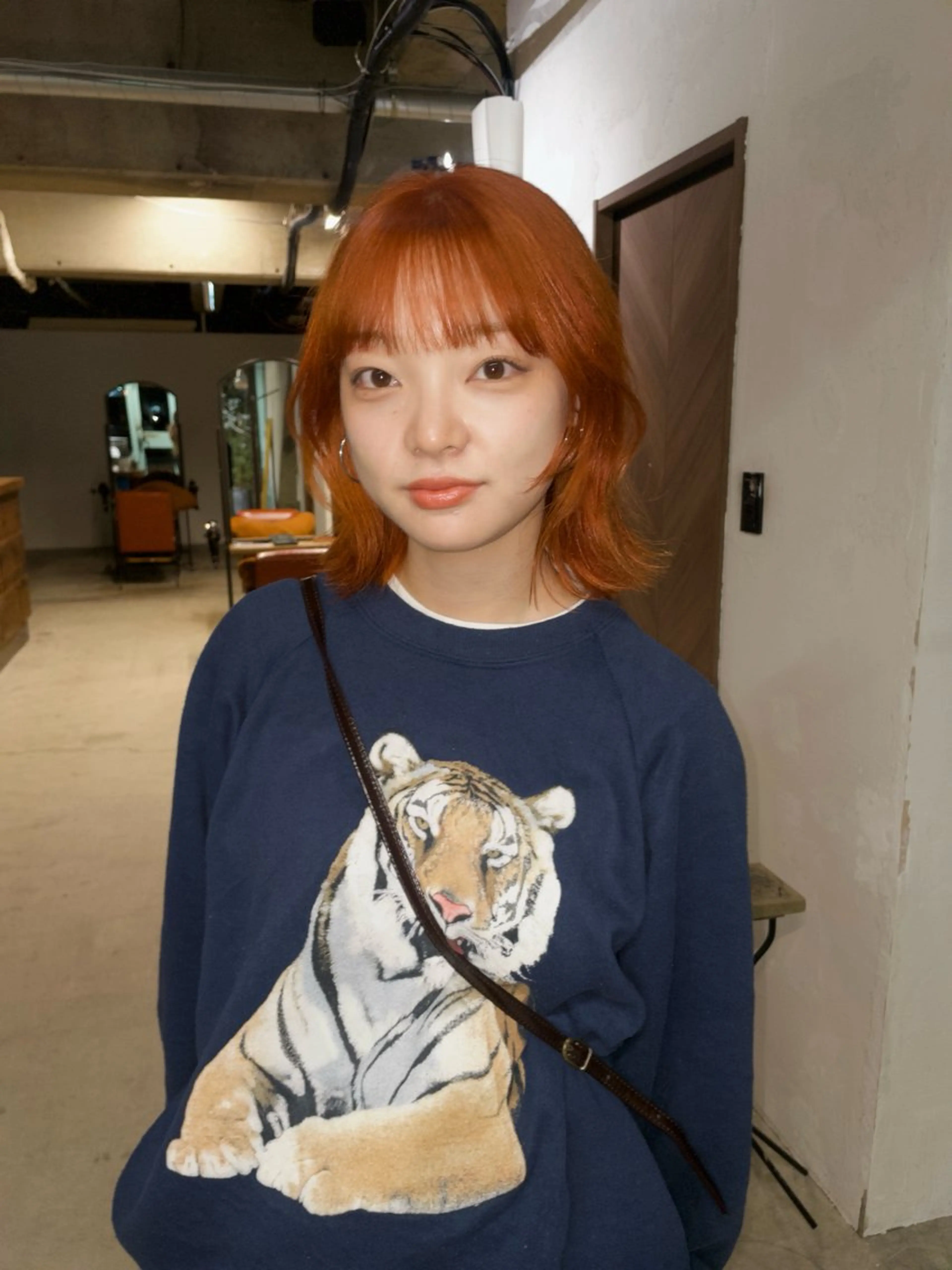 ミディアム ヘアカラー muku所属・ショート/パーマ /muku サリのヘアスタイル