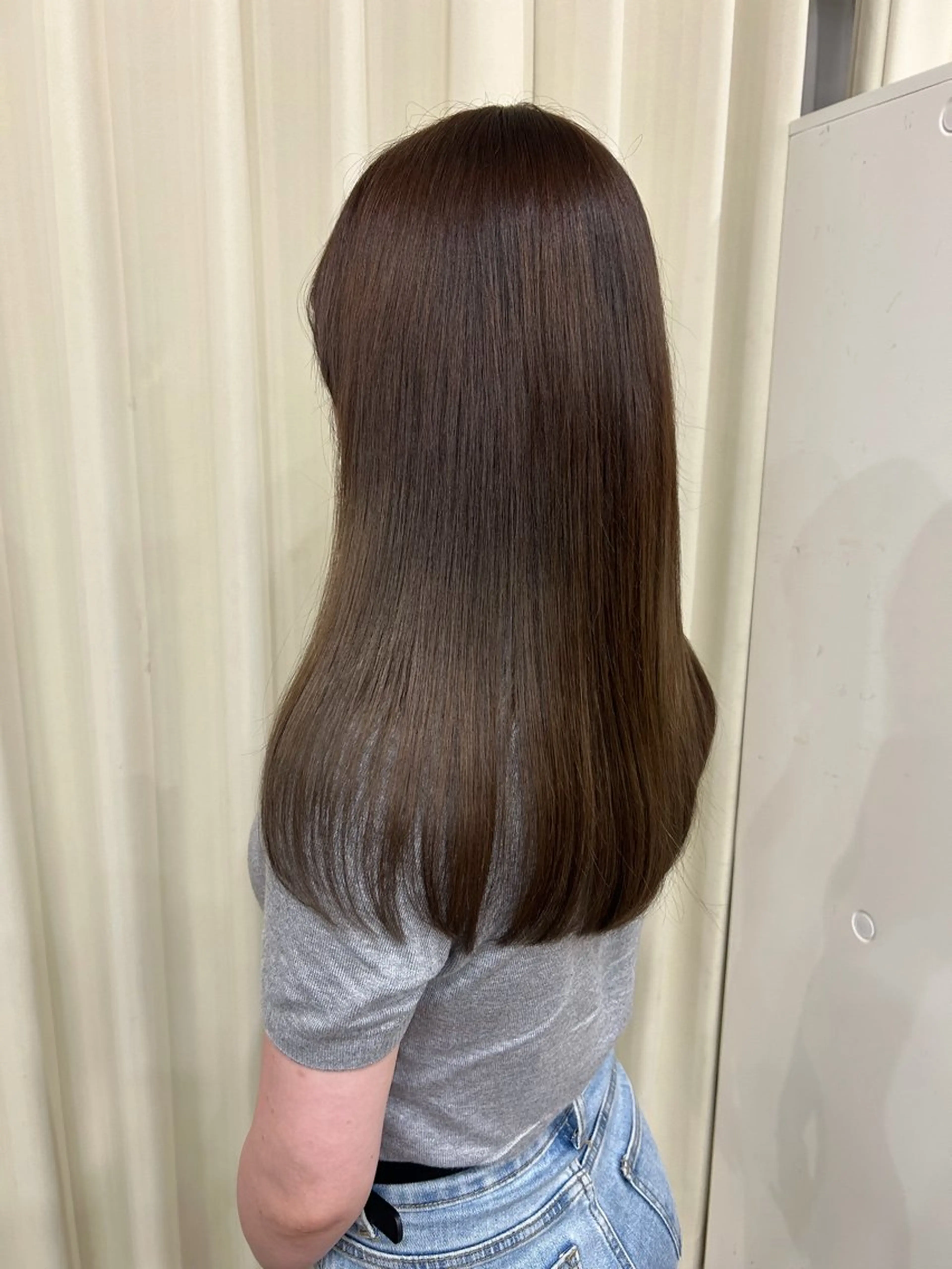 ロング カラー ヘアカラー 川根 彩のヘアスタイル