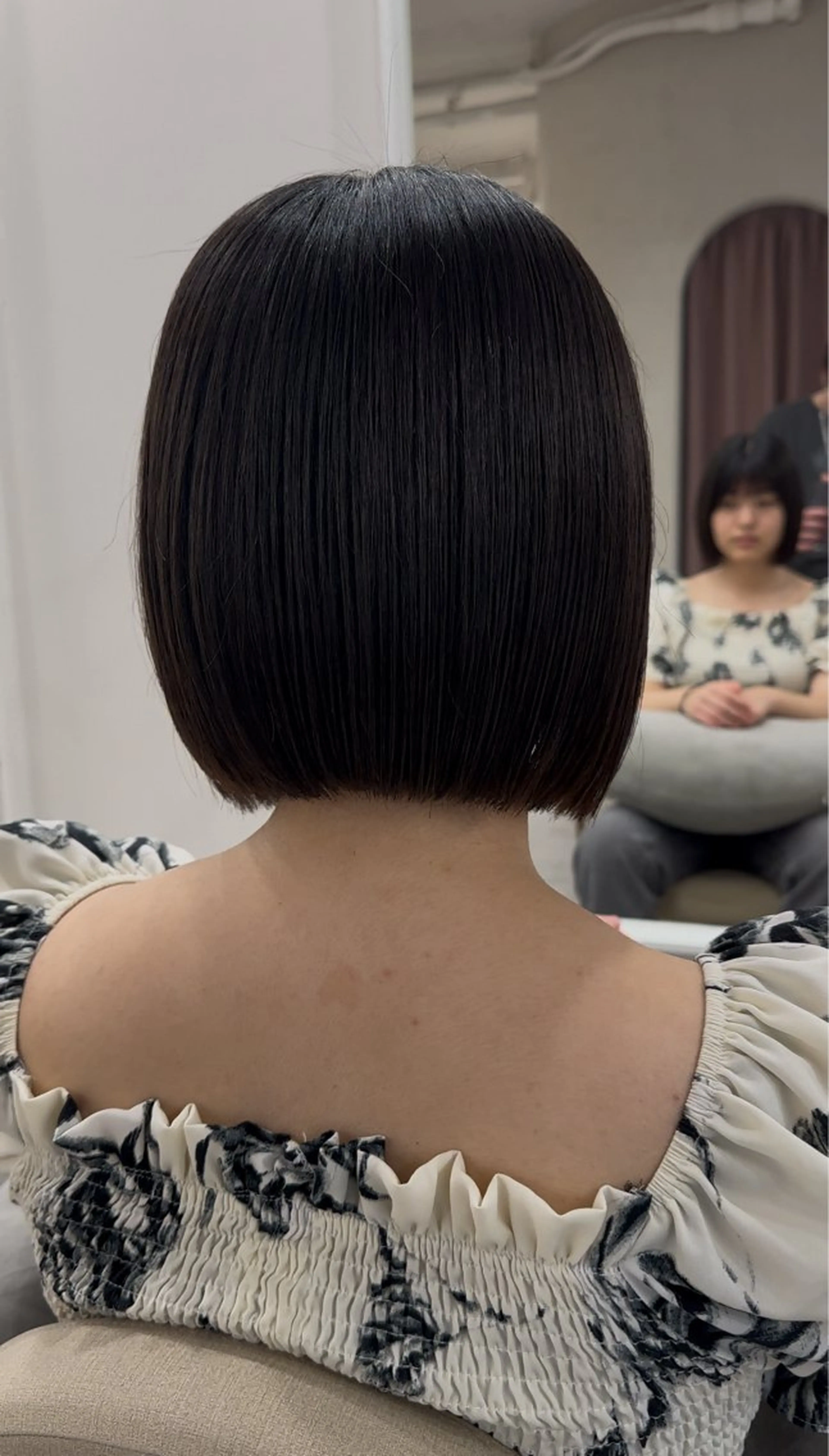 ショート カット ヘッドスパ ボブ、レイヤー、 ハイトーン、古淵のヘアスタイル