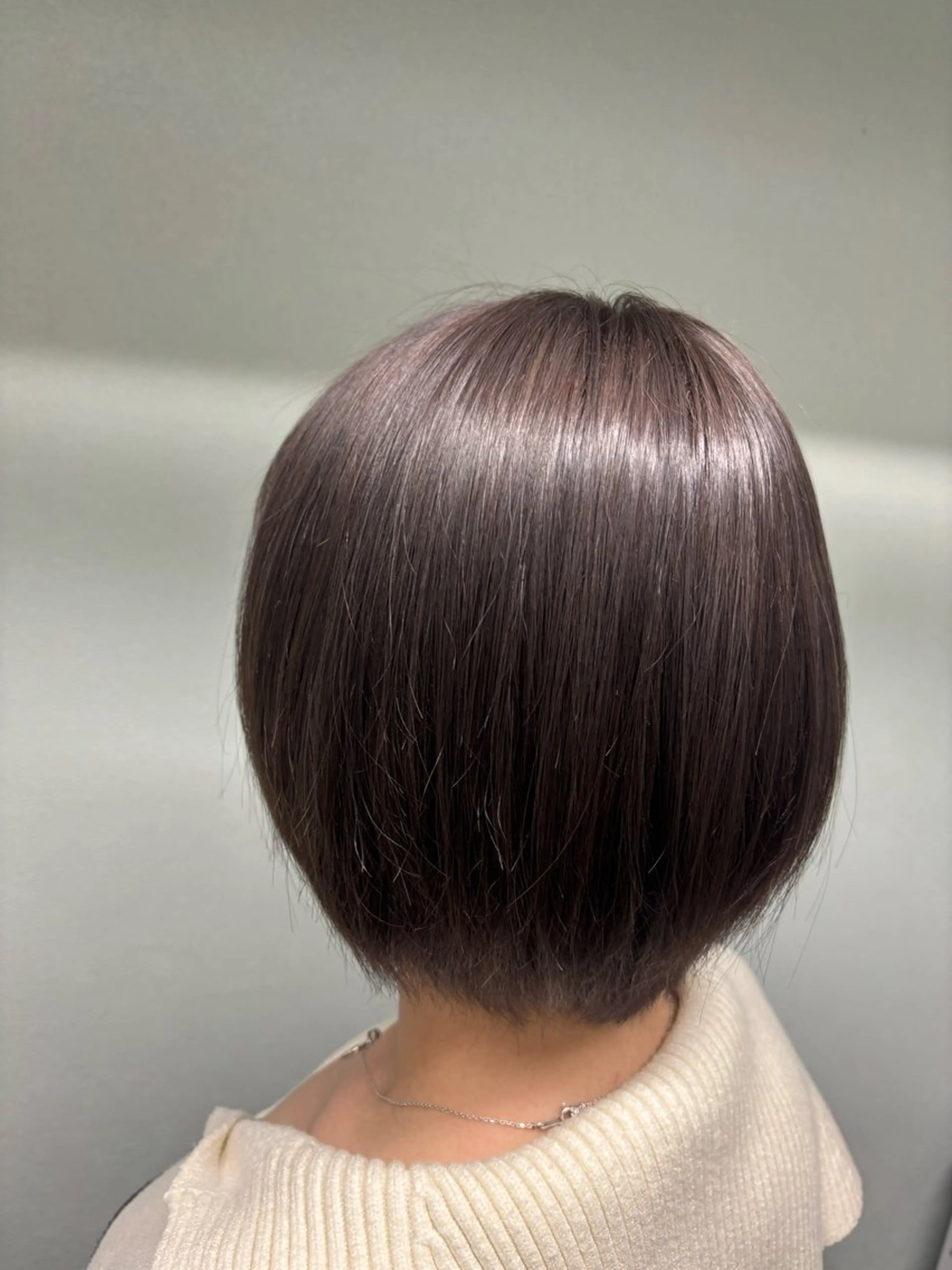 カット＋髪質改善サイエンスアクアtr＋美髪カラーの写真