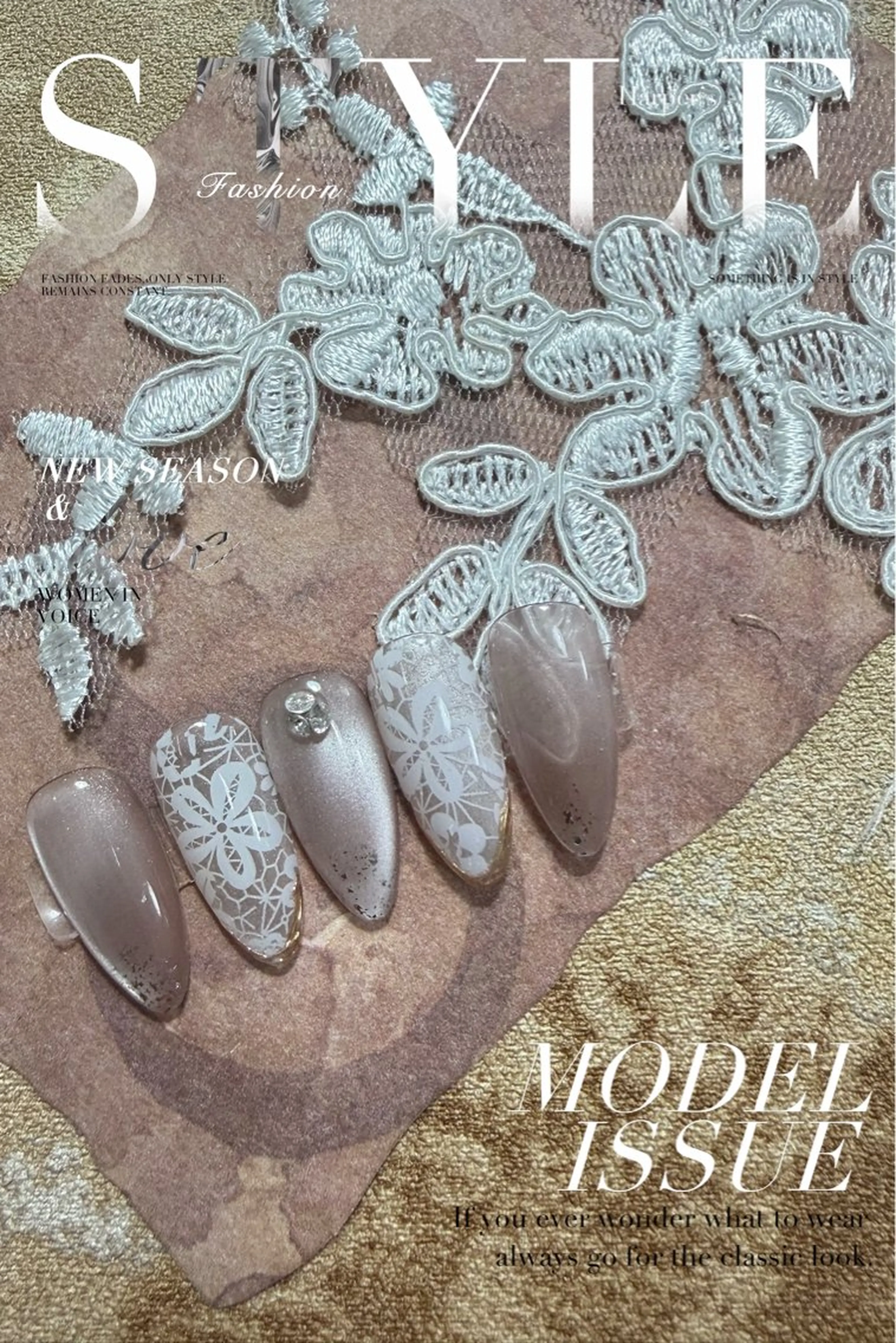 ネイル ハンドネイル AngelChris ビューティーサロン琳のネイルデザイン