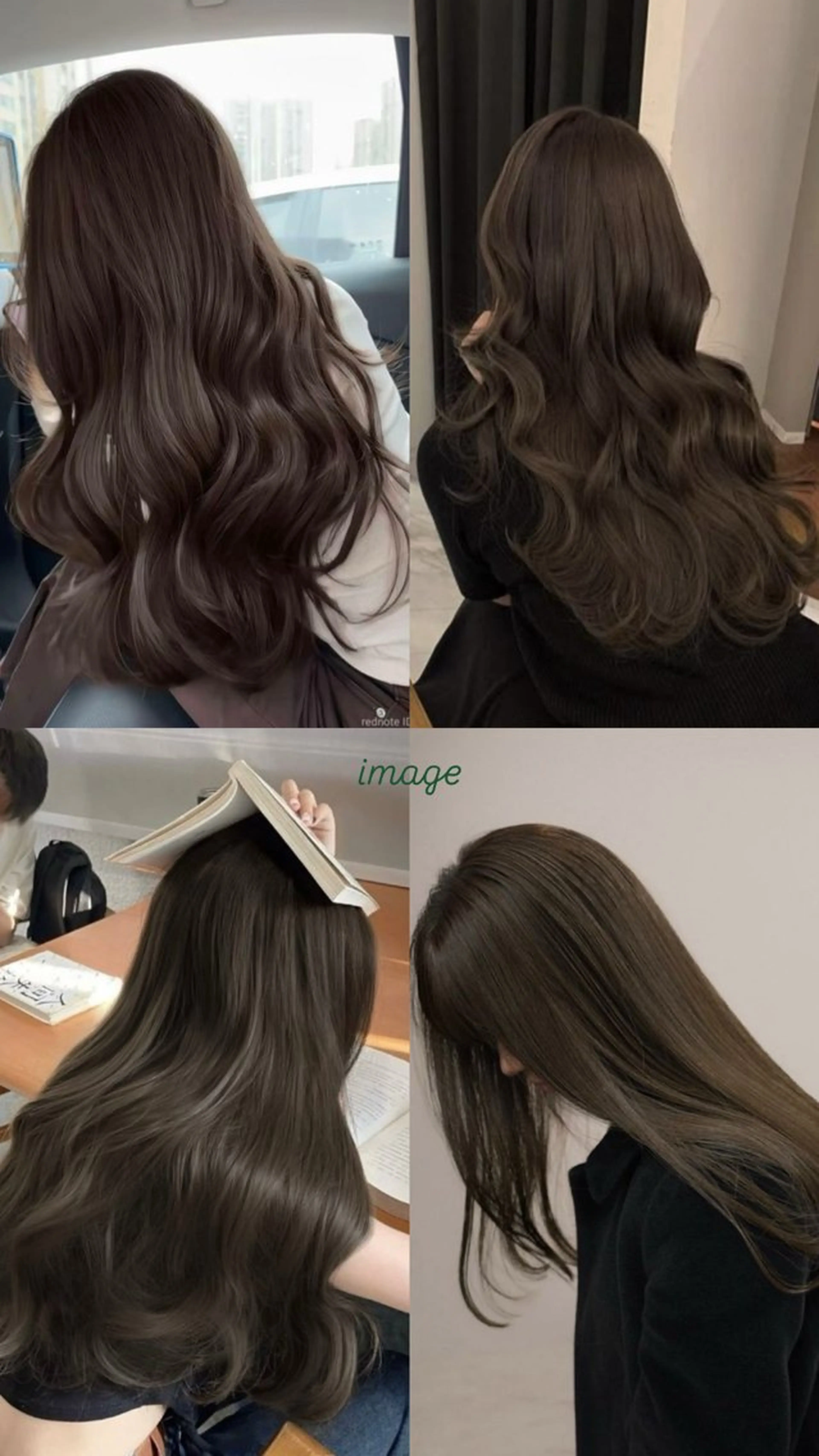 ロング カラー 透明感カラー 伸ばしかけ 縮毛矯正 ヘアカラー CHAINON 梅田店所属・❤︎ miho ❤︎ 大阪梅田のヘアスタイル