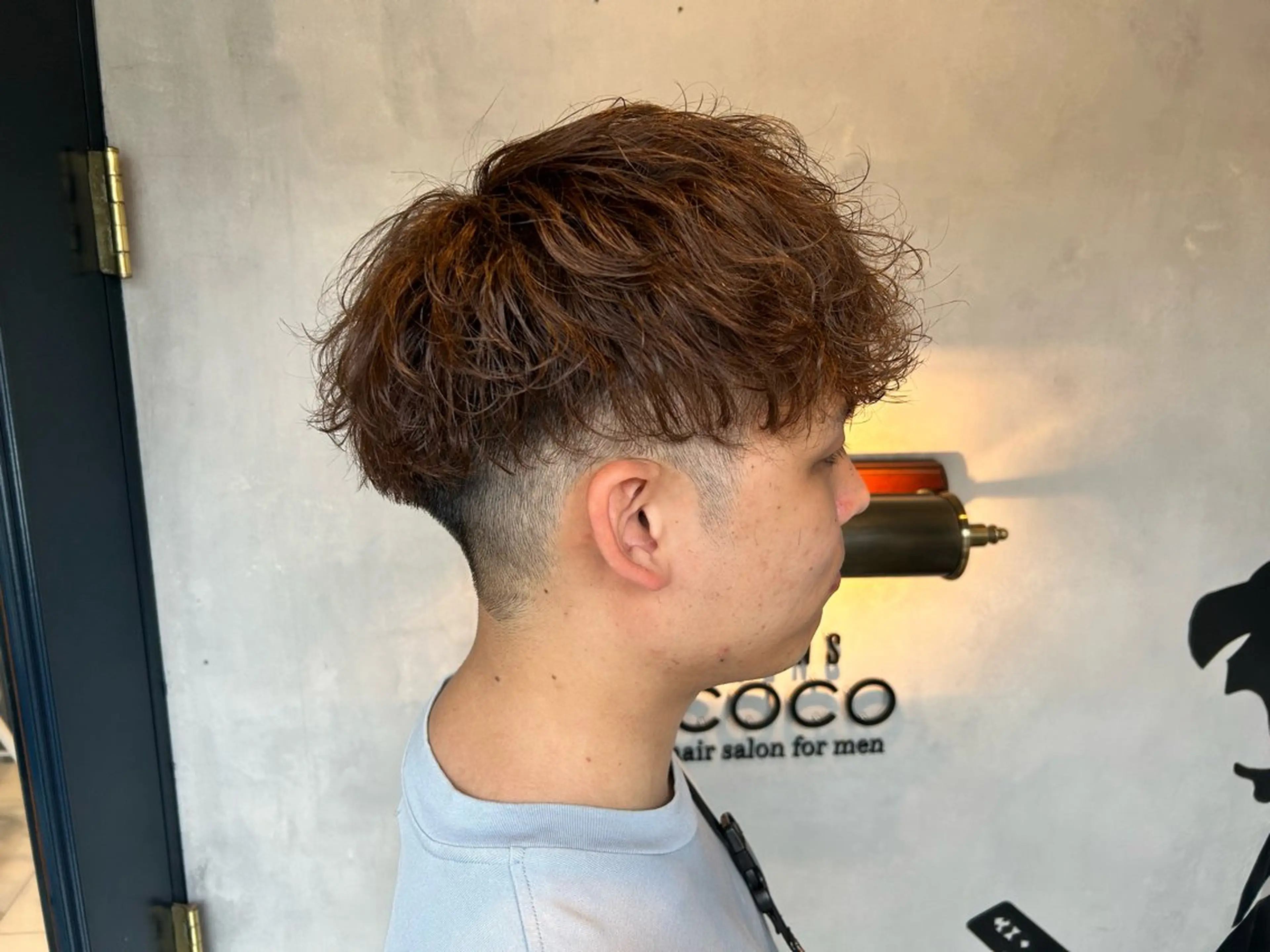 ショート メンズ メンズパーマ カット パーマ トリートメント 🔥メンズ専門🔥 塩拓巳のヘアスタイル