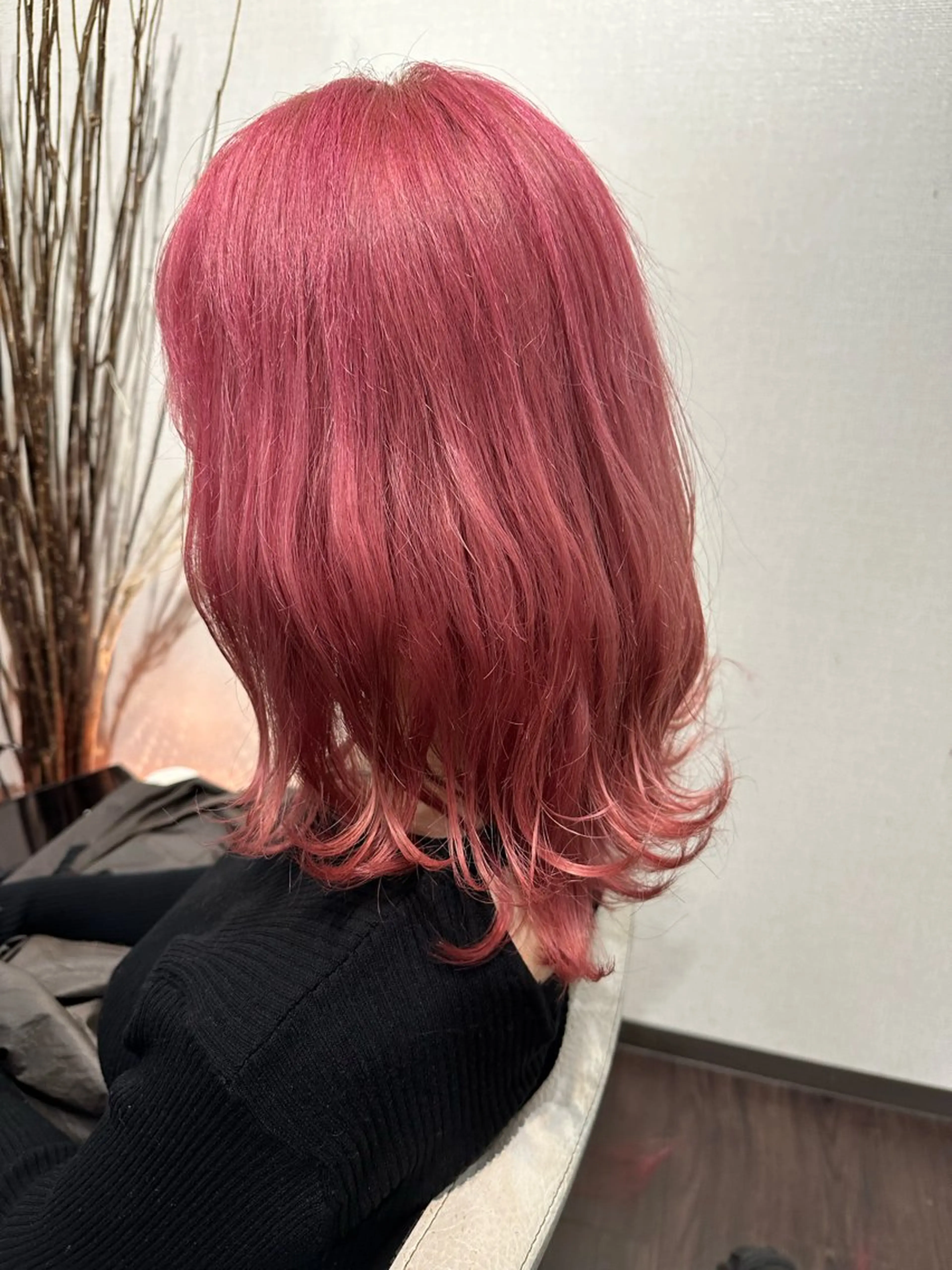 セミロング カラー カット ヘアカラー トリートメント ヘッドスパ 🌹ULTOWA🌹 髪質改善/縮毛/店長のヘアスタイル