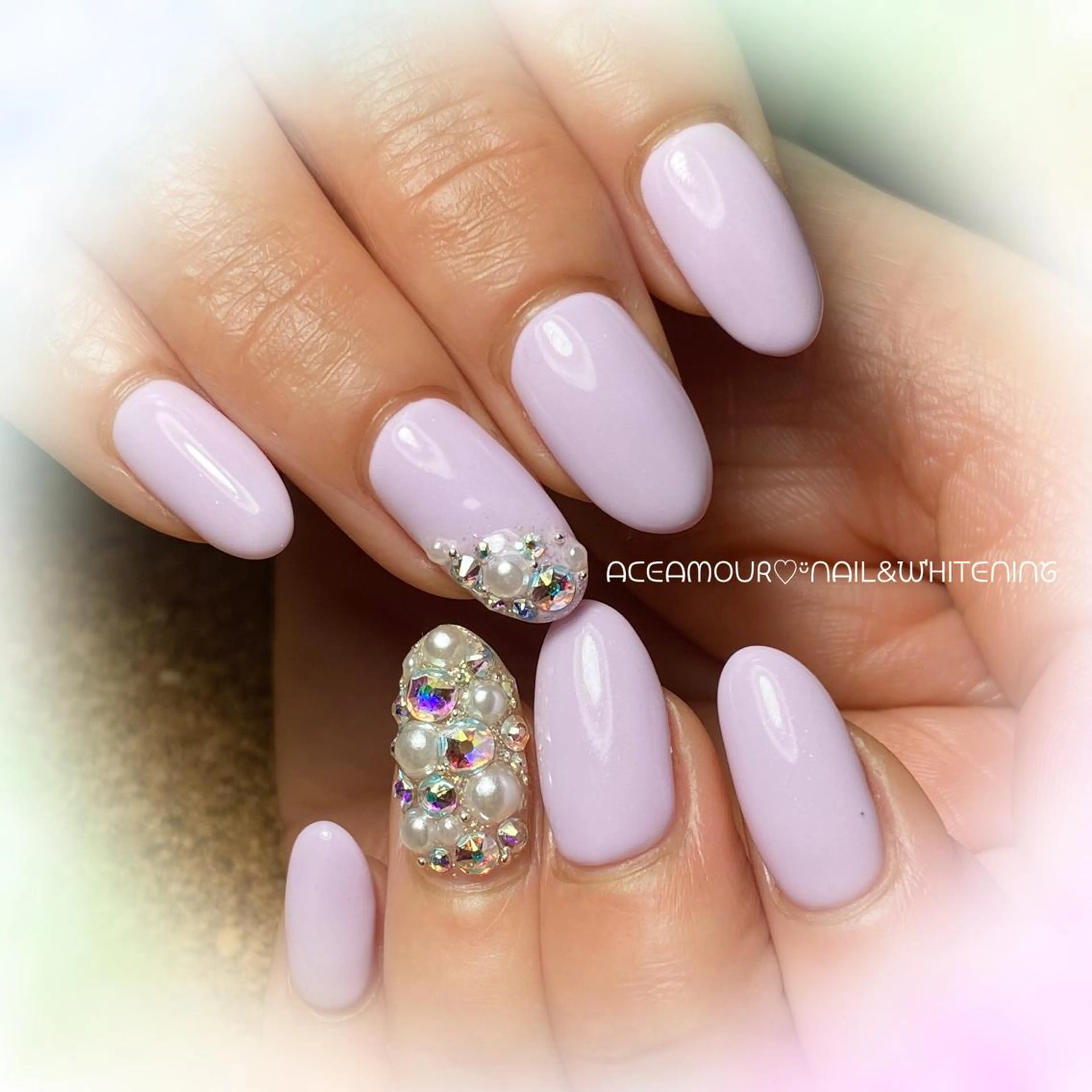 ネイル ネイル/耳つぼ /新ホワイトニングのネイルデザイン