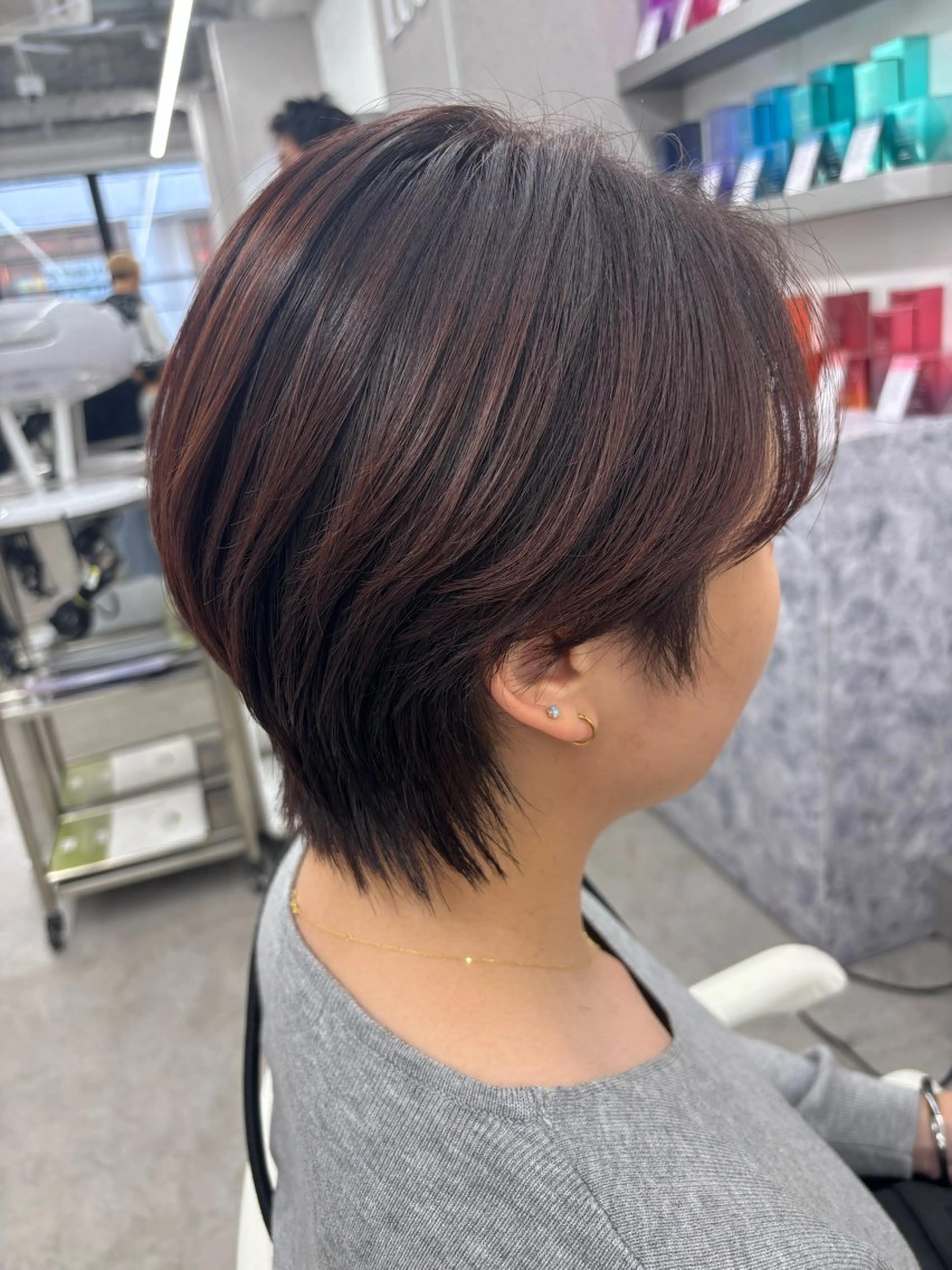 ショート ショートヘア カット ヘアカラー 関山浩平ショート /ボブ/ヘアセットのヘアスタイル