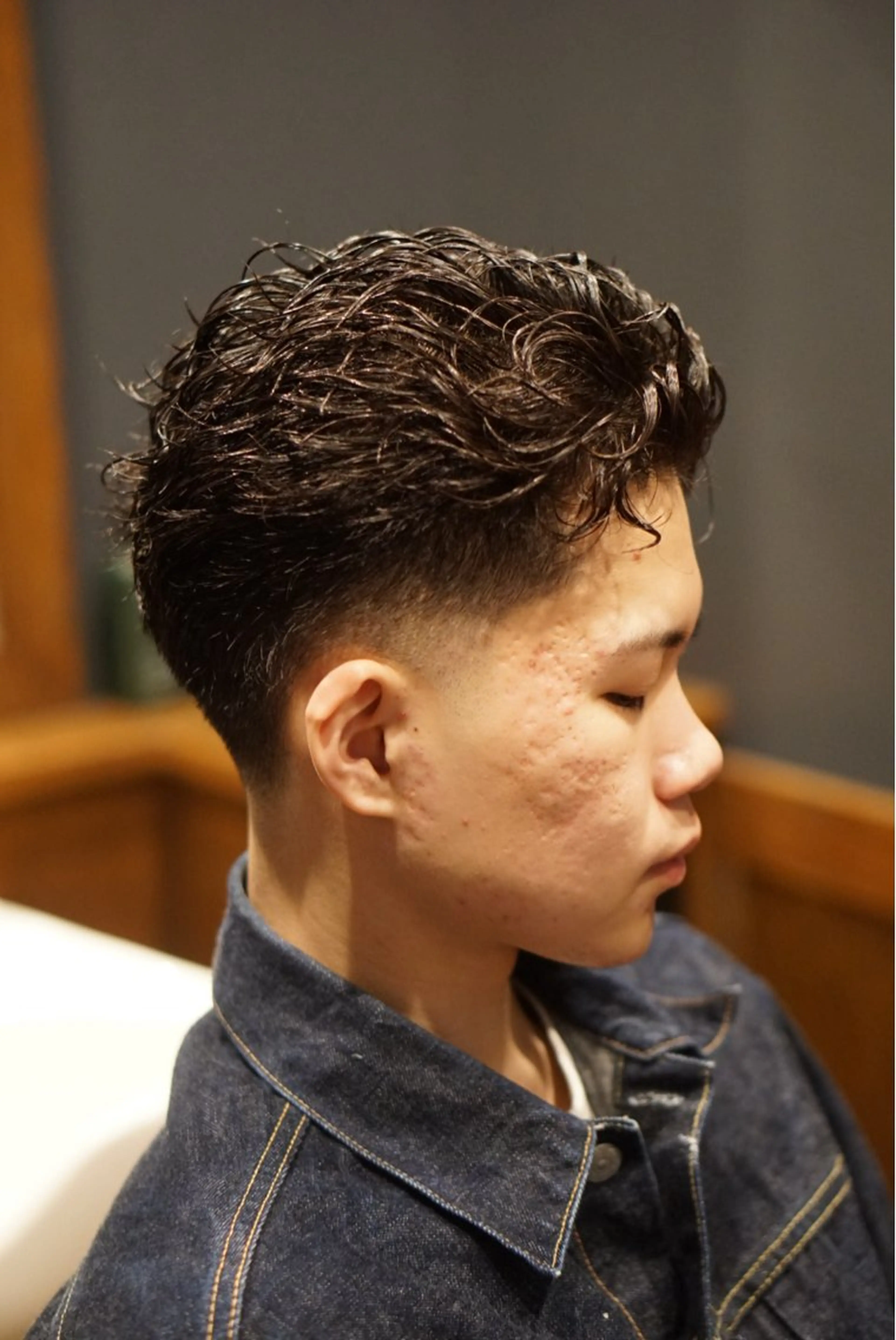 ミディアム 工藤 駿輔のヘアスタイル