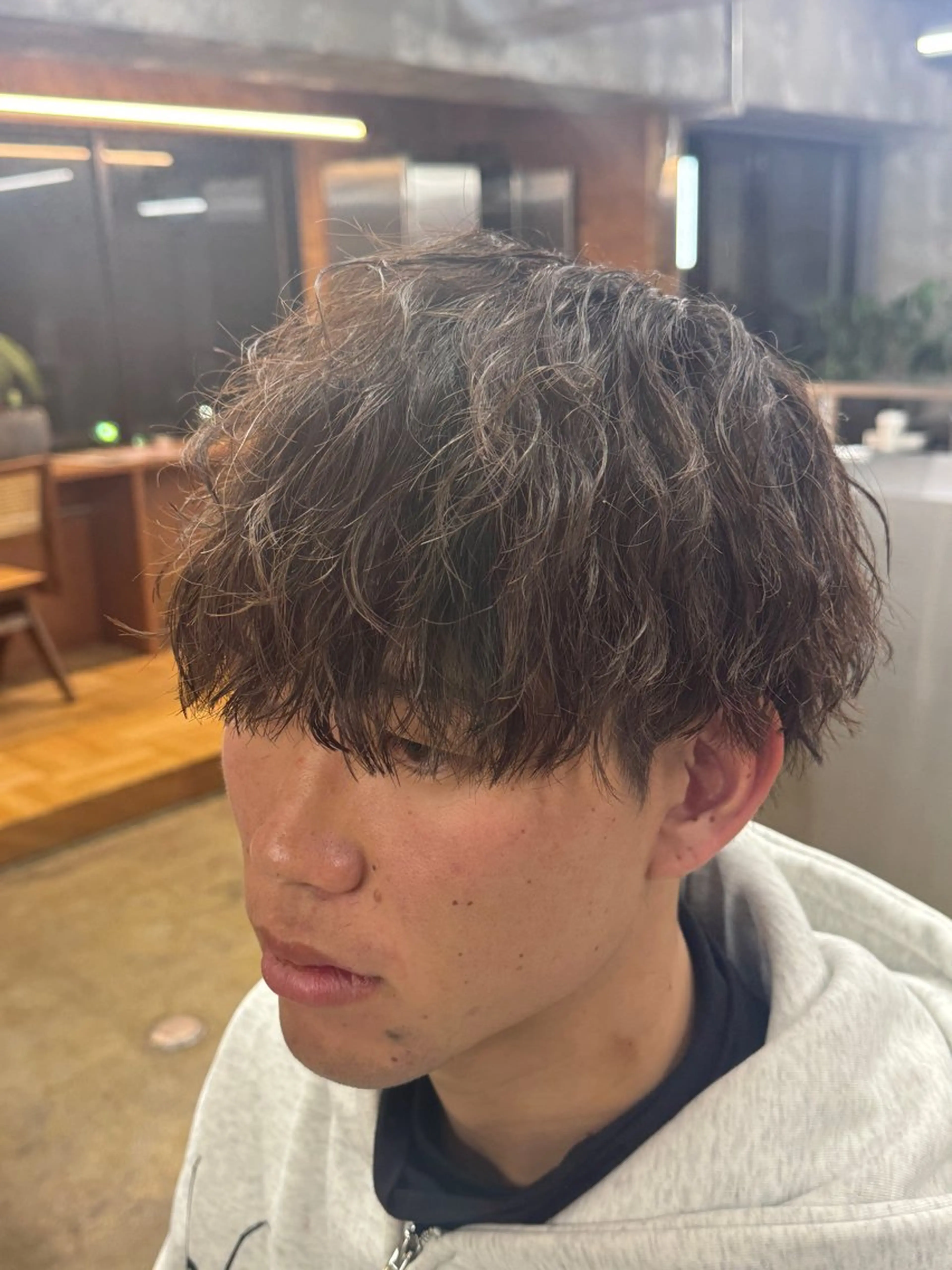 ショート カラー パーマ ヘアアレンジ メンズ メンズ特化酒井翔太 /メンズカット/名駅のヘアスタイル