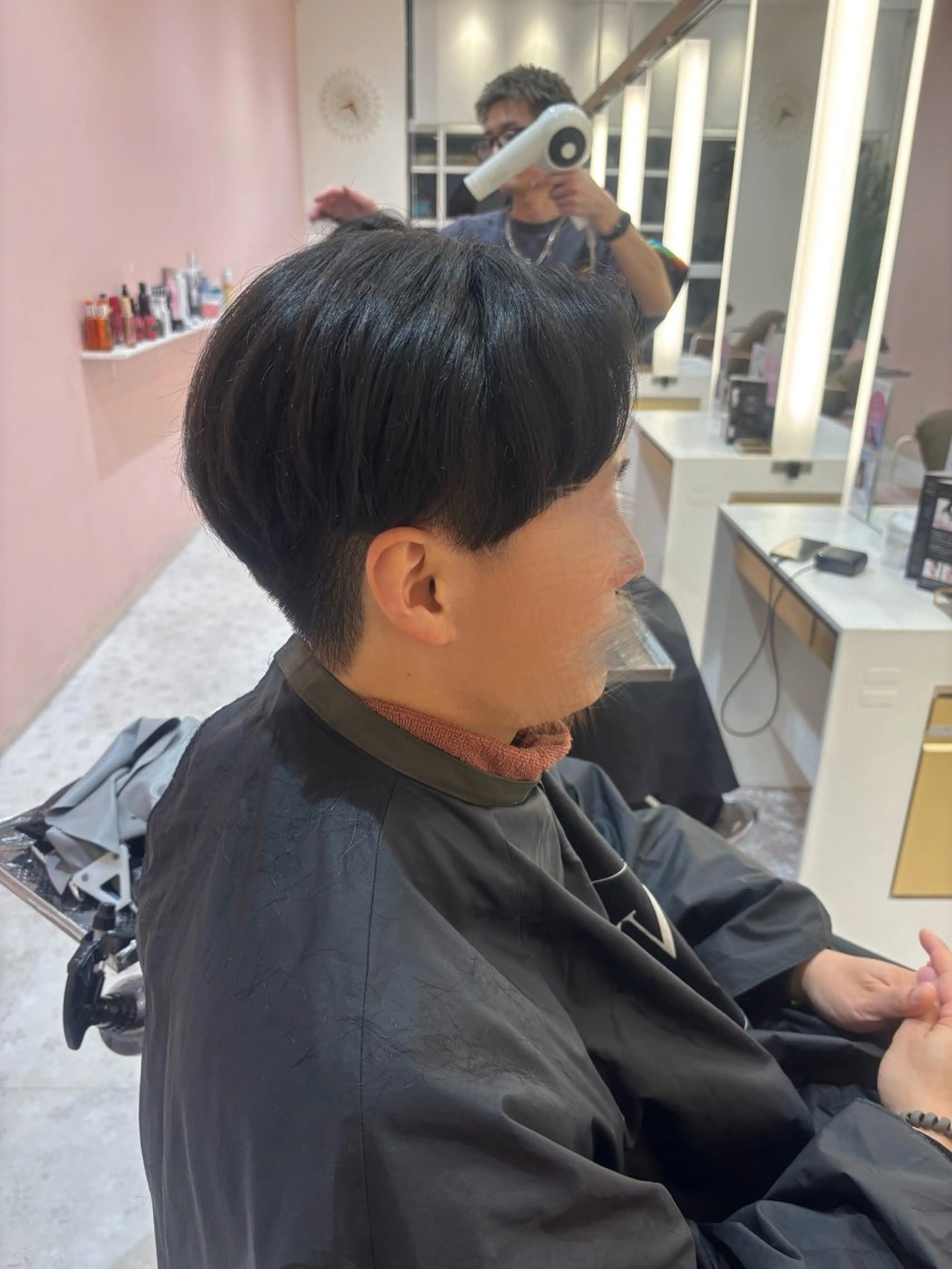 メンズ 韓国ヘア／カラー ／女性モデル募集中のヘアスタイル