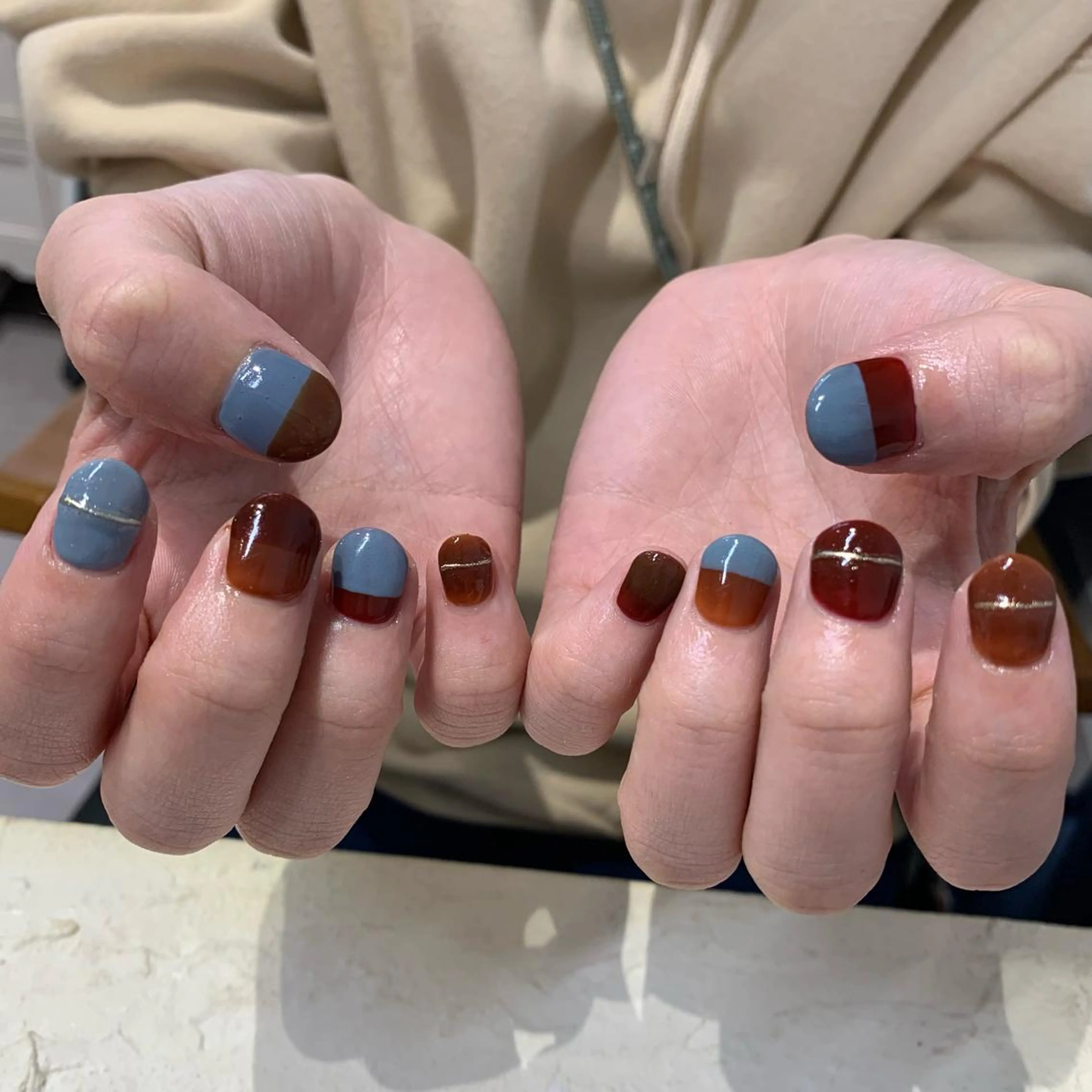 ネイル マキノ ユイのネイルデザイン