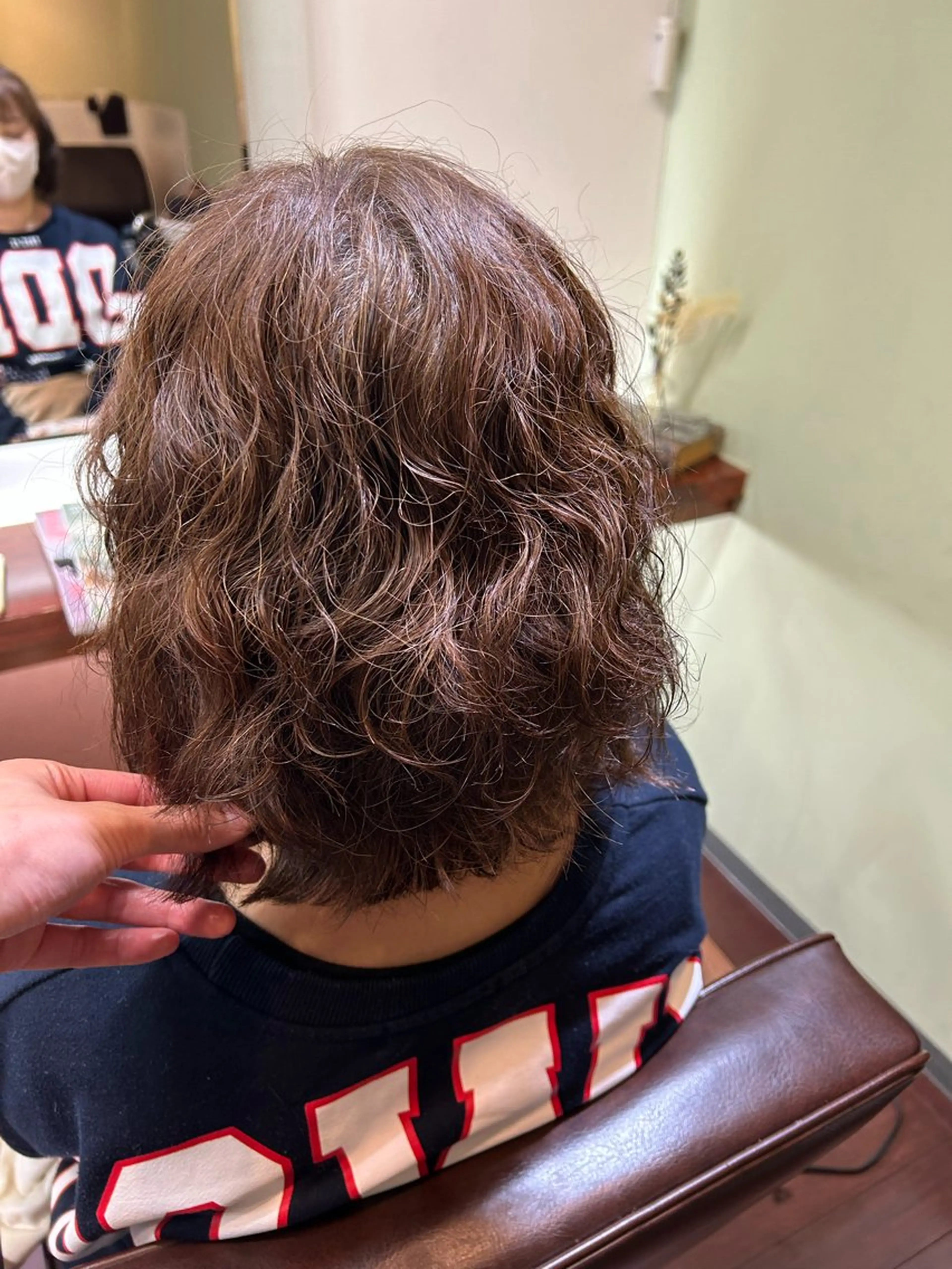 パーマ maoお洒落ヘア🎀 赤みなしcolorのヘアスタイル