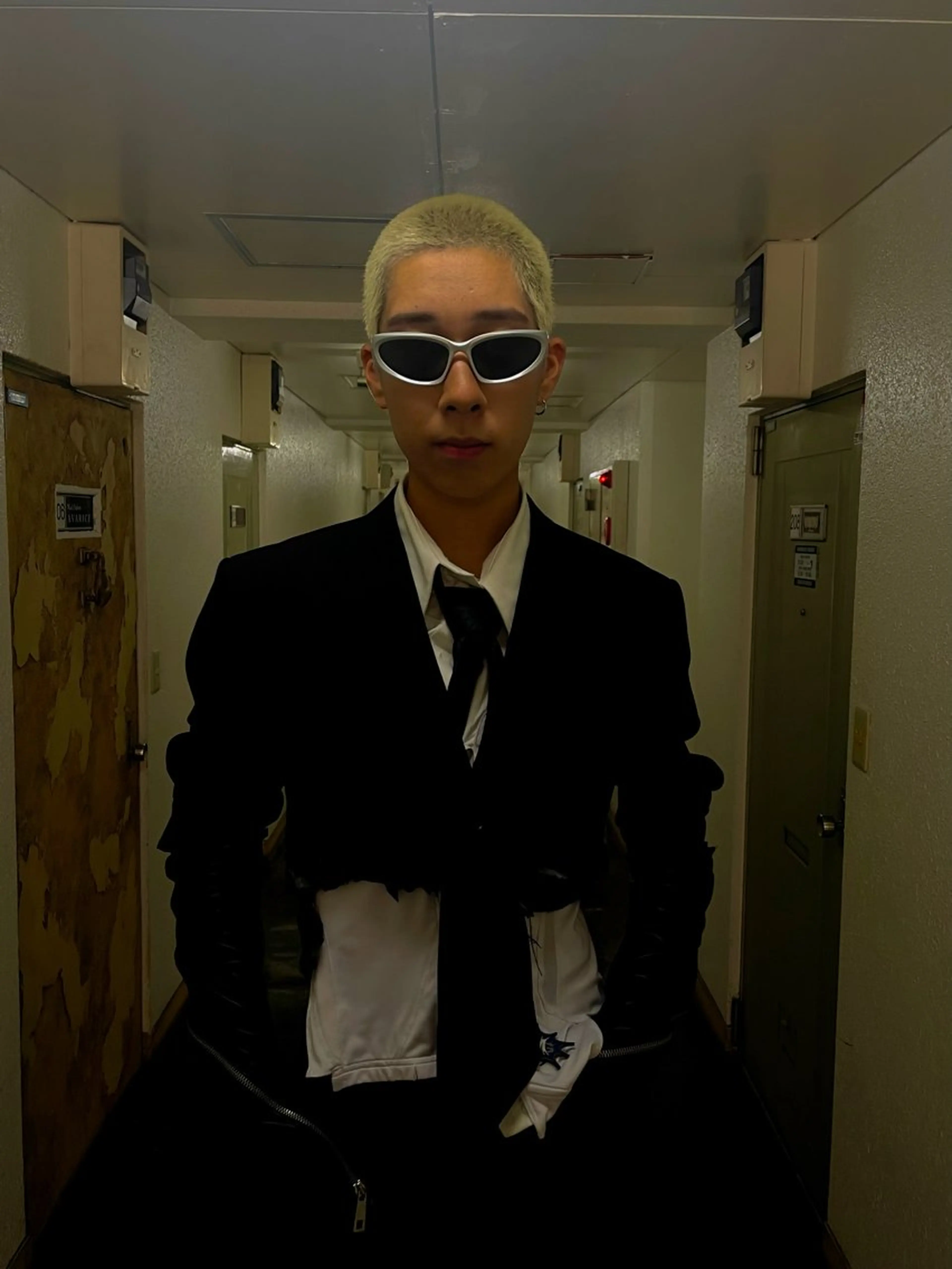 ショート カラー メンズ ハイトーン特化/渋谷 ⚡️コースケ⚡️のヘアスタイル