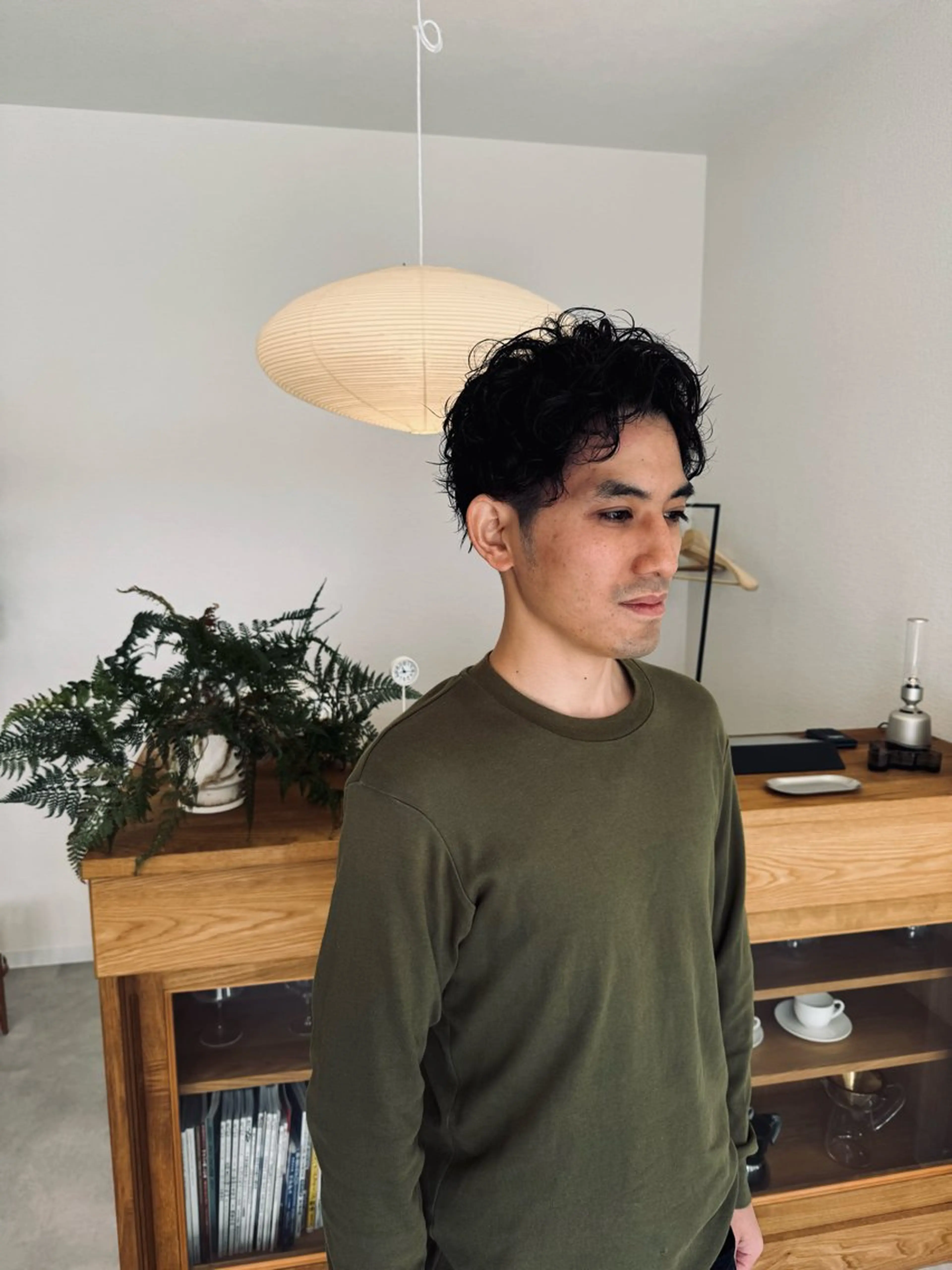 メンズ メンズパーマ 金田 諒一のヘアスタイル