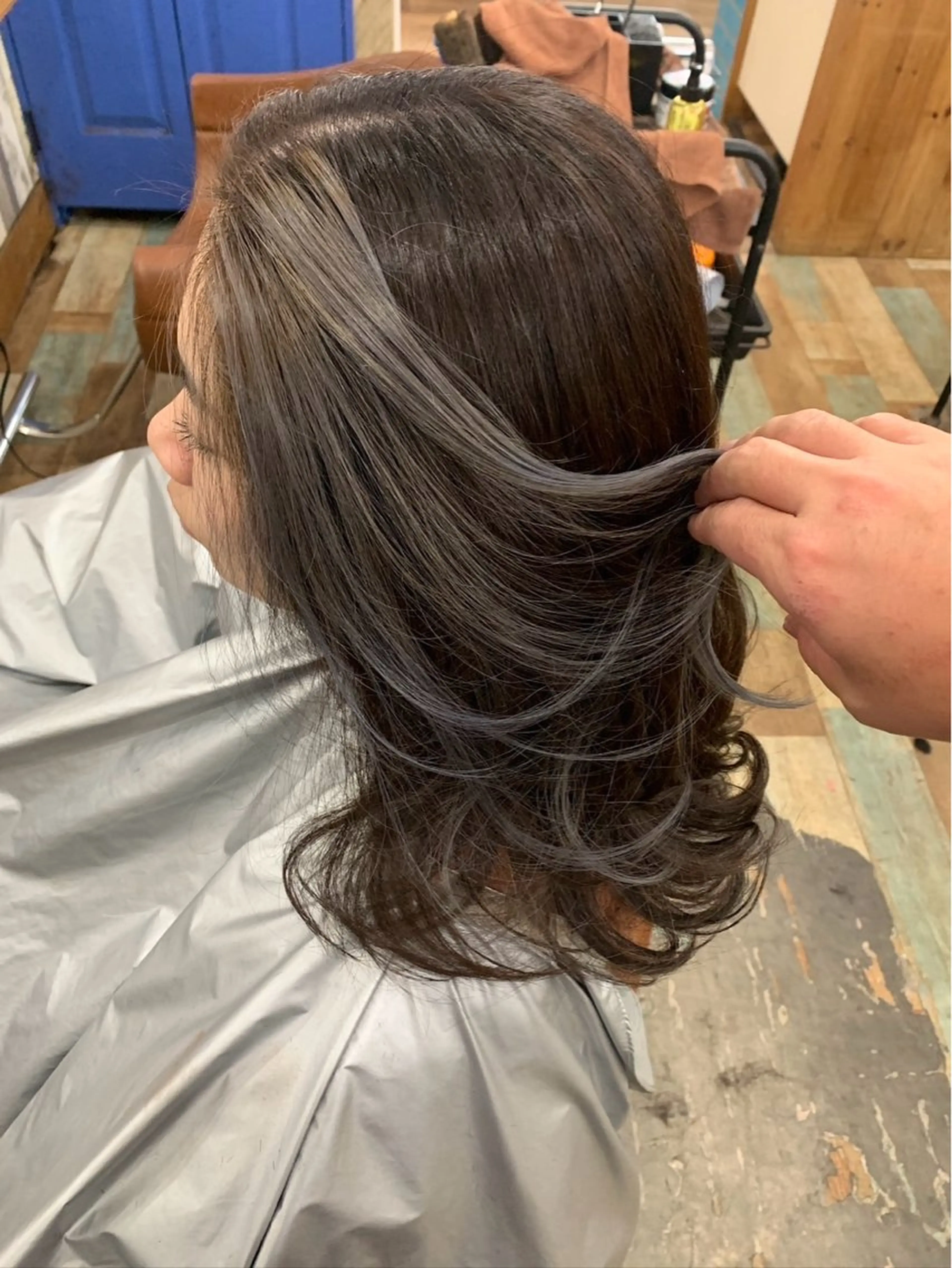 セミロング カラー Hair's RooMのヘアスタイル