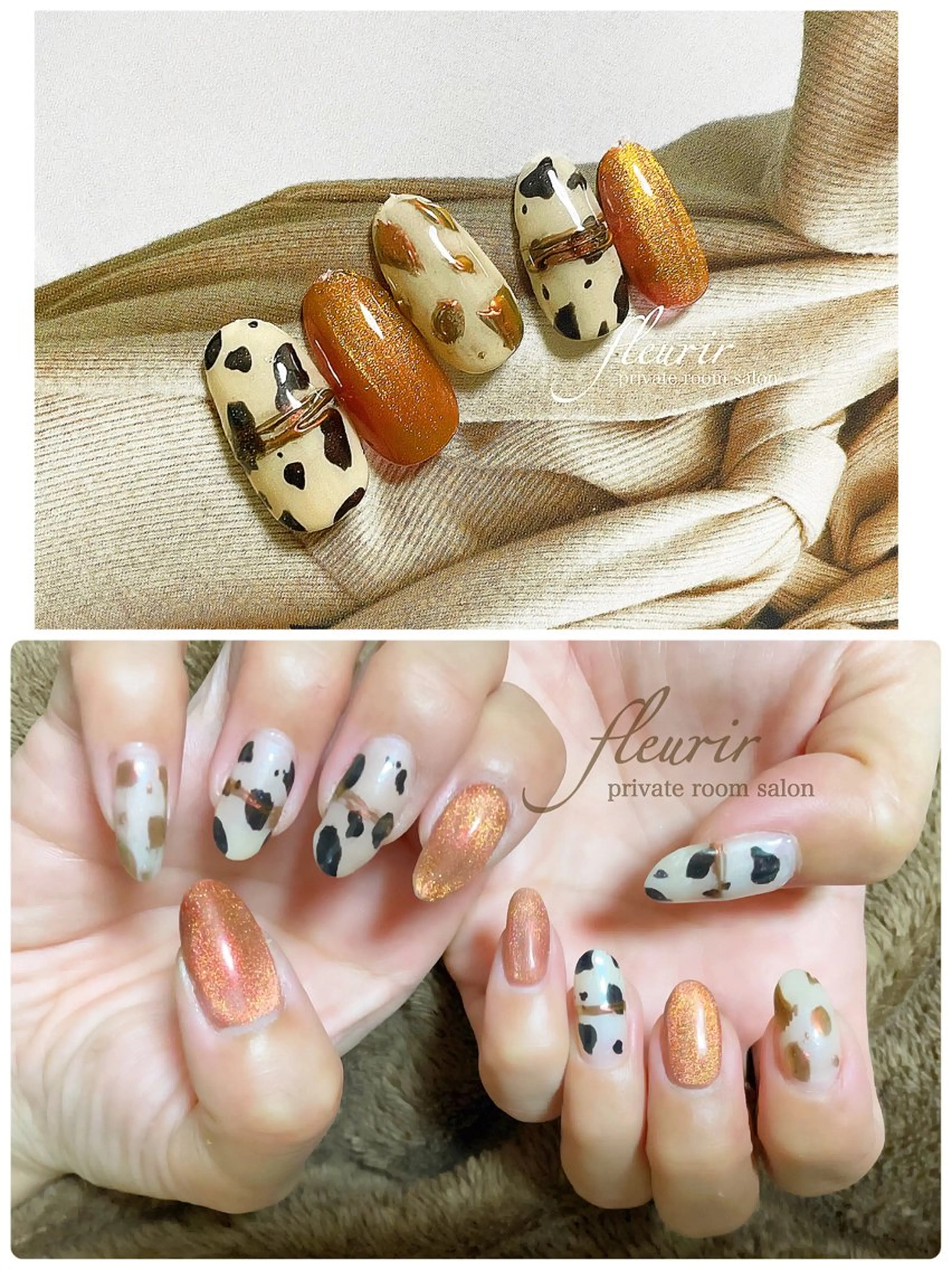 ネイル フルリール 【プライベートサロンのネイルデザイン