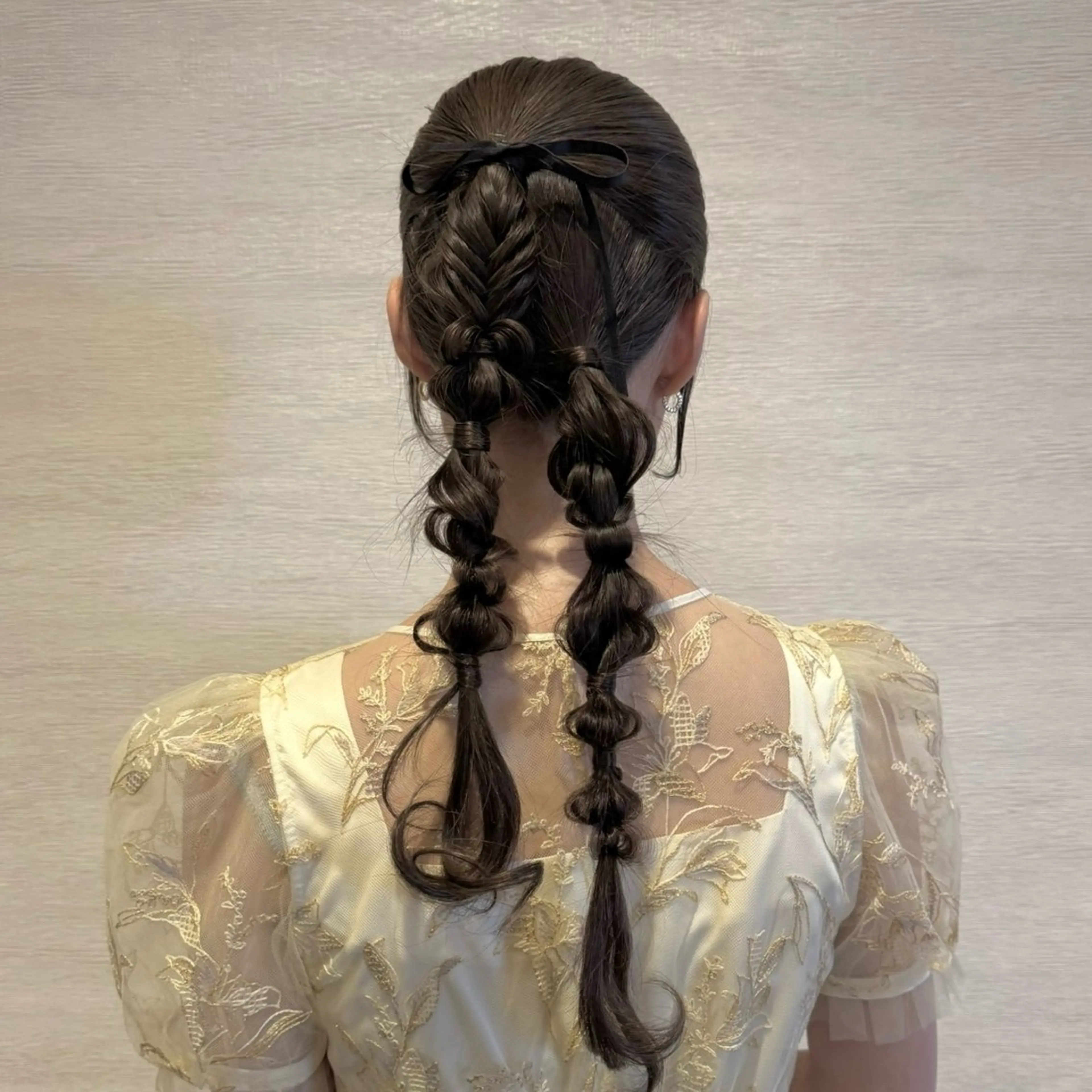 ロング ヘアアレンジ 結婚式・ブライダル 海音 心斎橋美容室のヘアスタイル