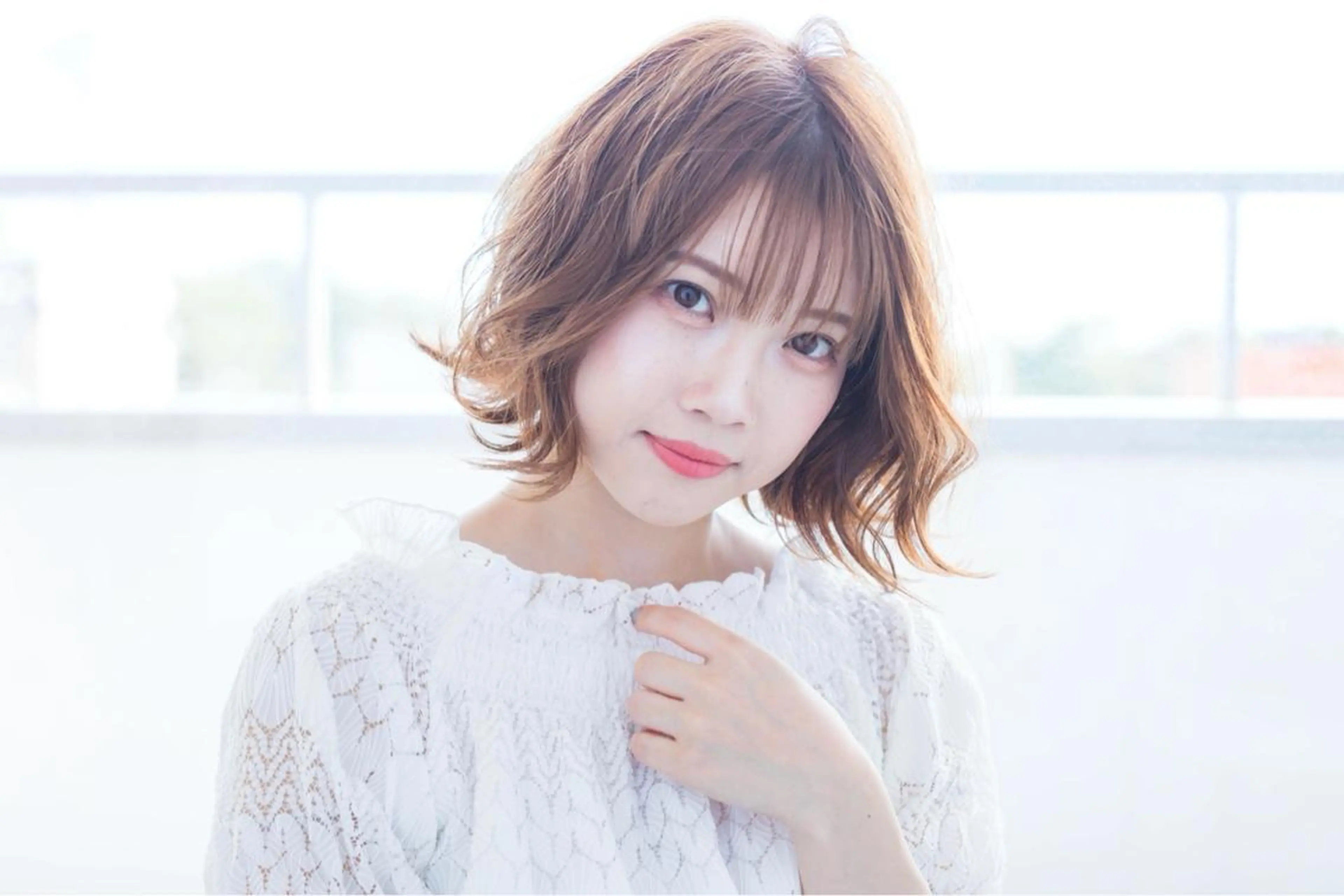 ショート カラー ボブ 小野 和摩のヘアスタイル