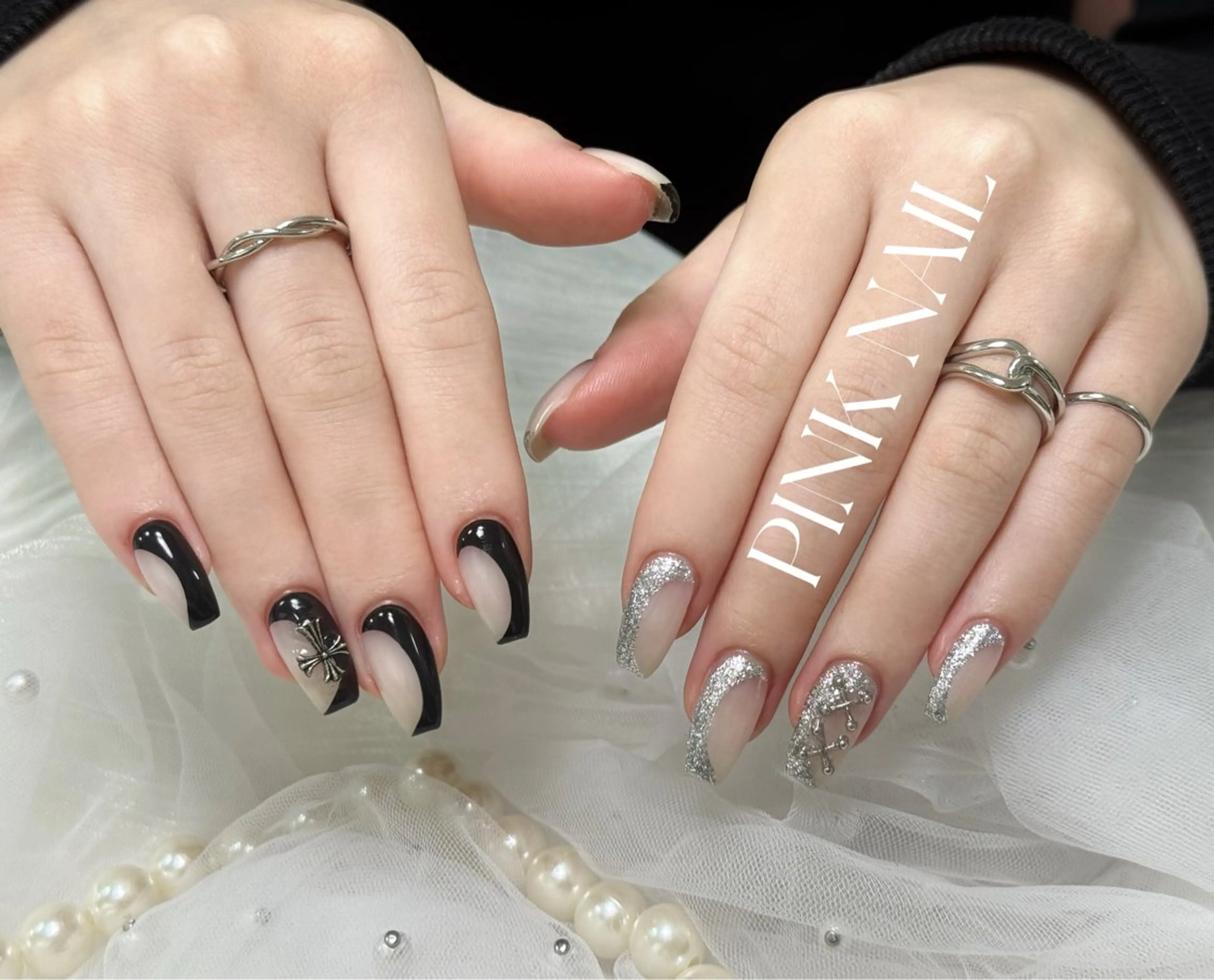 ネイル ハンドネイル pink nailのその他イメージ