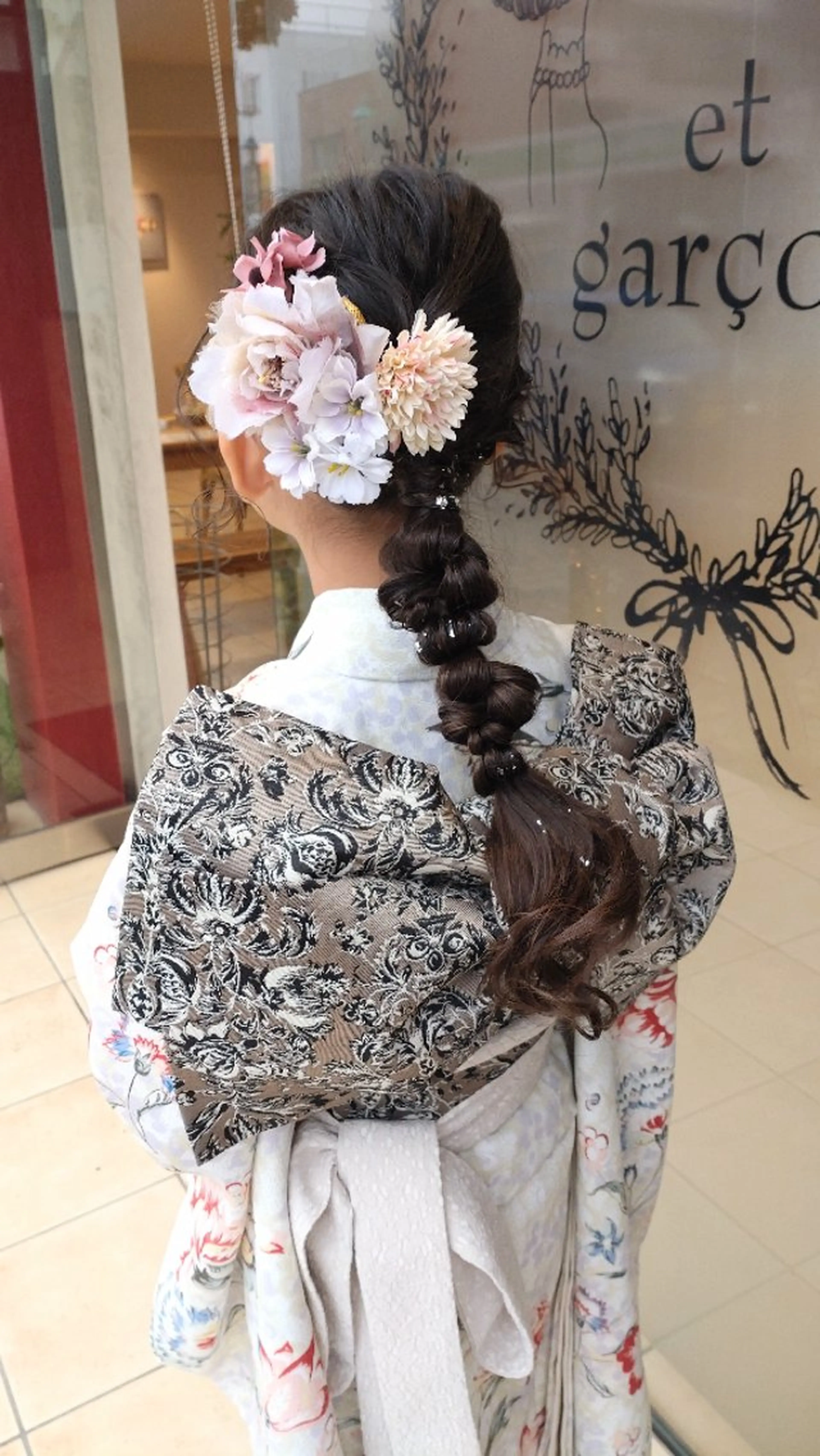 ロング キッズ ヘアアレンジ 大槻 百合子のヘアスタイル