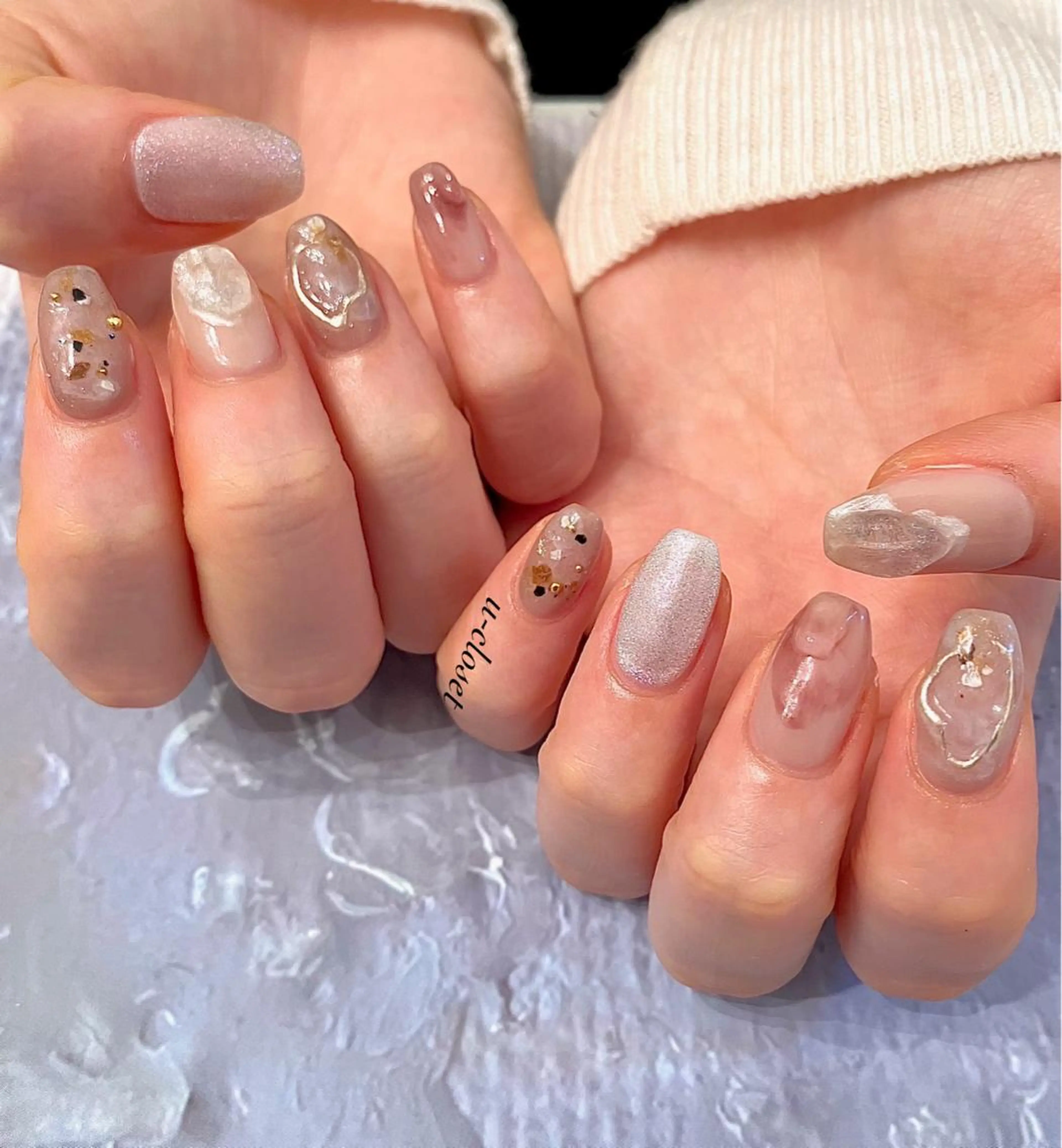 ネイル ハンドネイル u closetのネイルデザイン