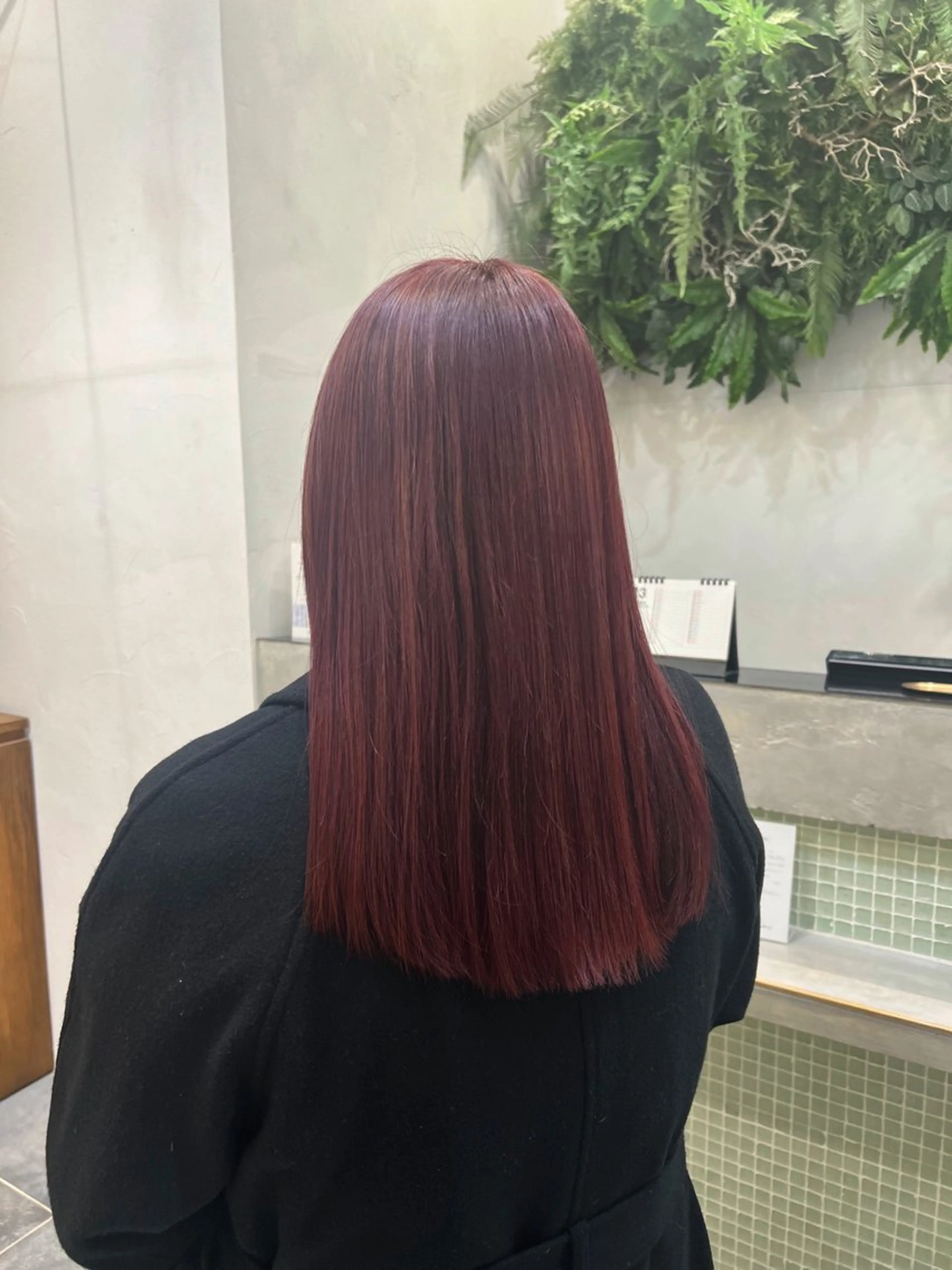 ミディアム ヘッドスパ/縮毛矯正 /横山陸人のヘアスタイル