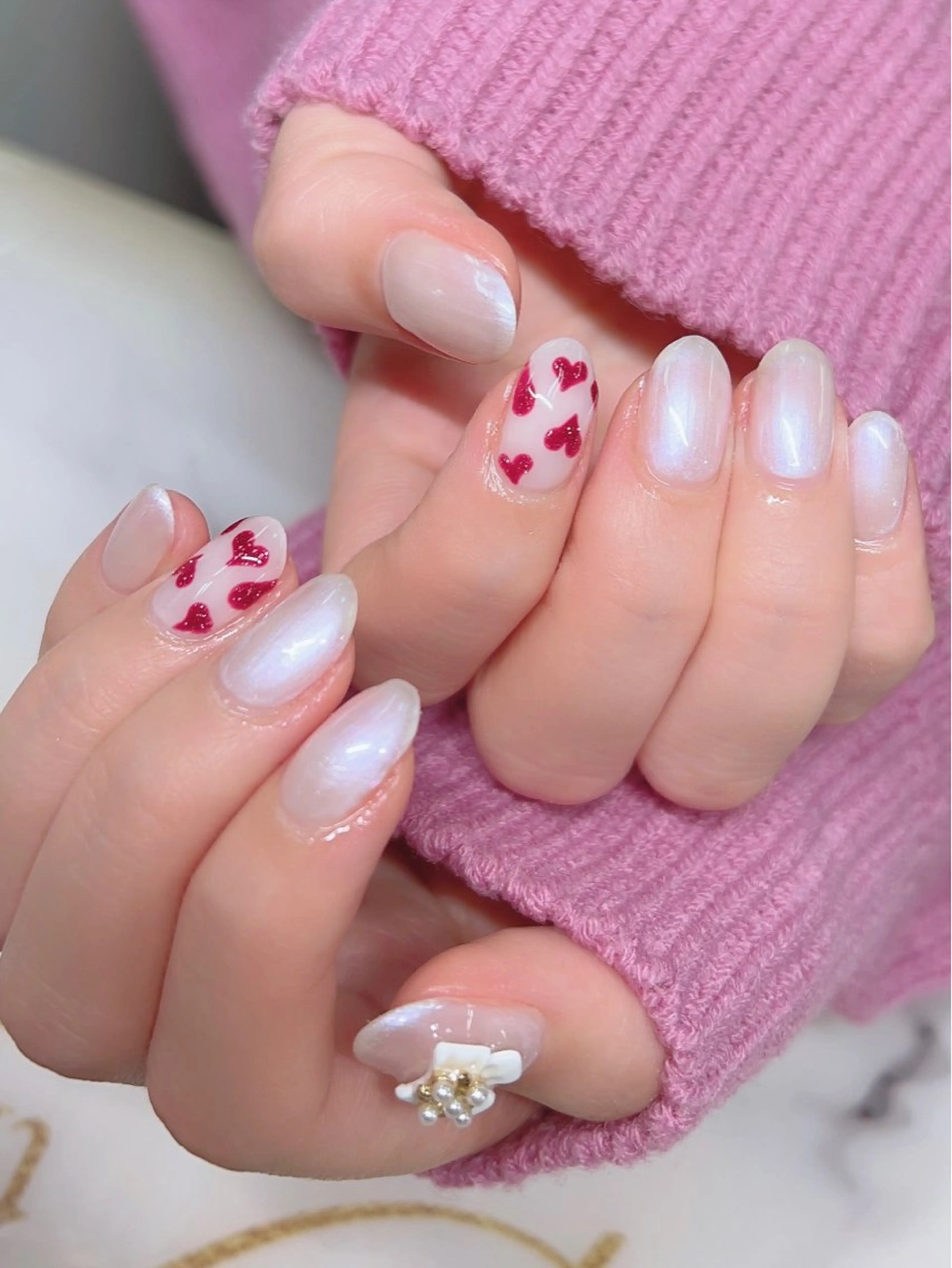 ネイル アートネイル クリアネイル フラッシュネイル フットネイル フレンチネイル インフィニティ ネイルサロンのネイルデザイン