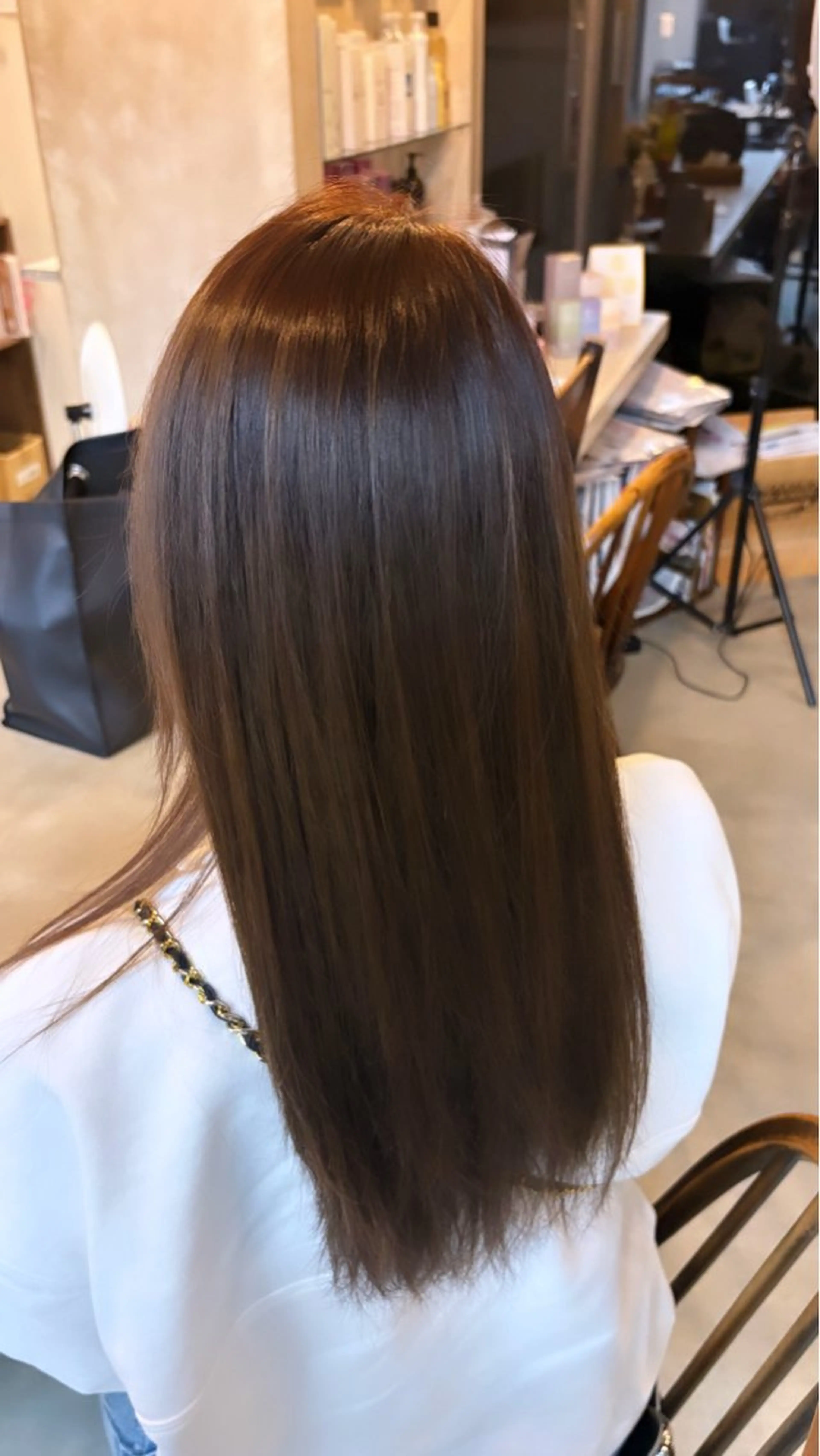 カラー ヘアカラー トリートメント 🩶𝐤𝐢𝐧𝐚 🩶のヘアスタイル