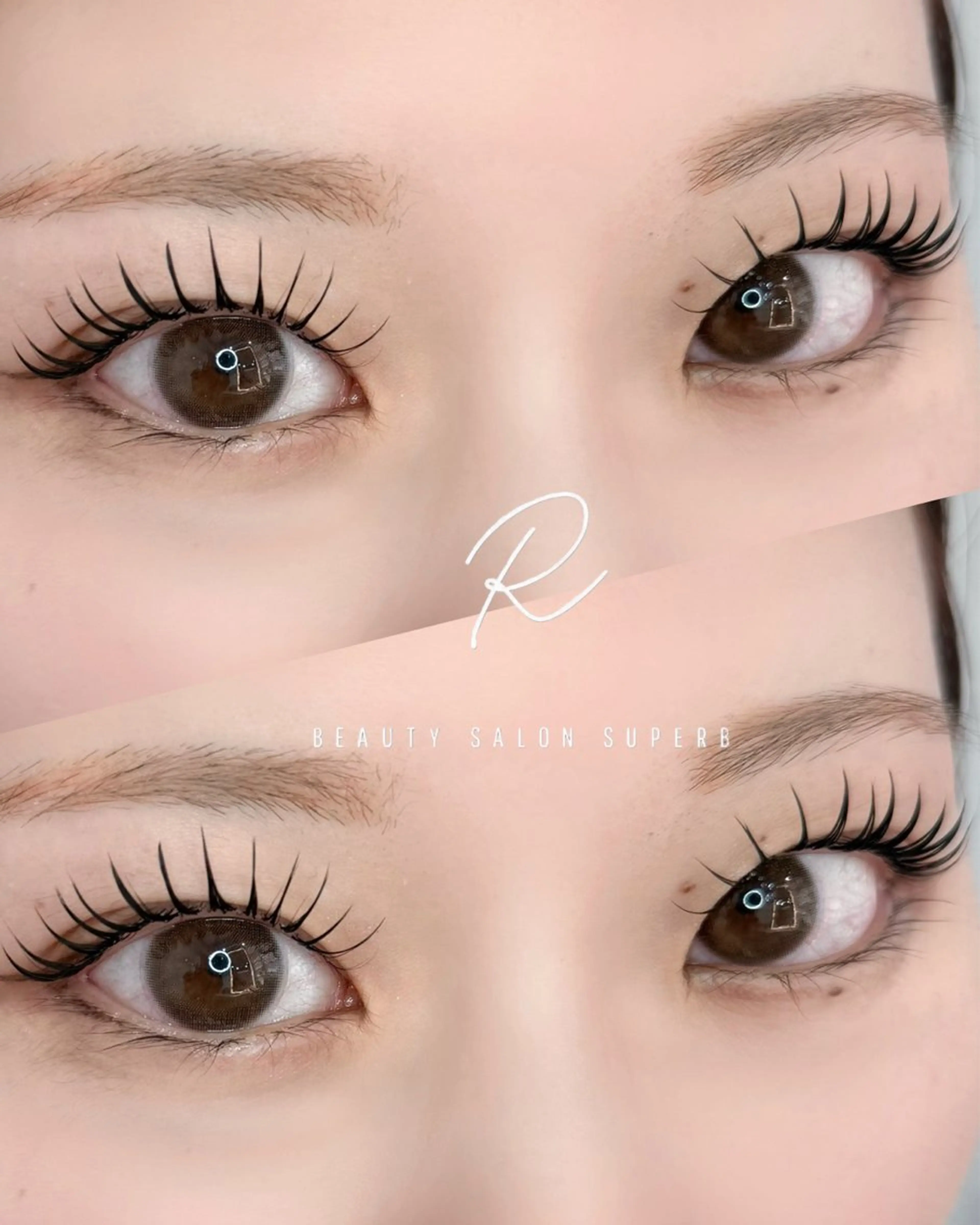 マツエク・マツパ WHITE EYE YUINAのマツエク・マツパデザイン