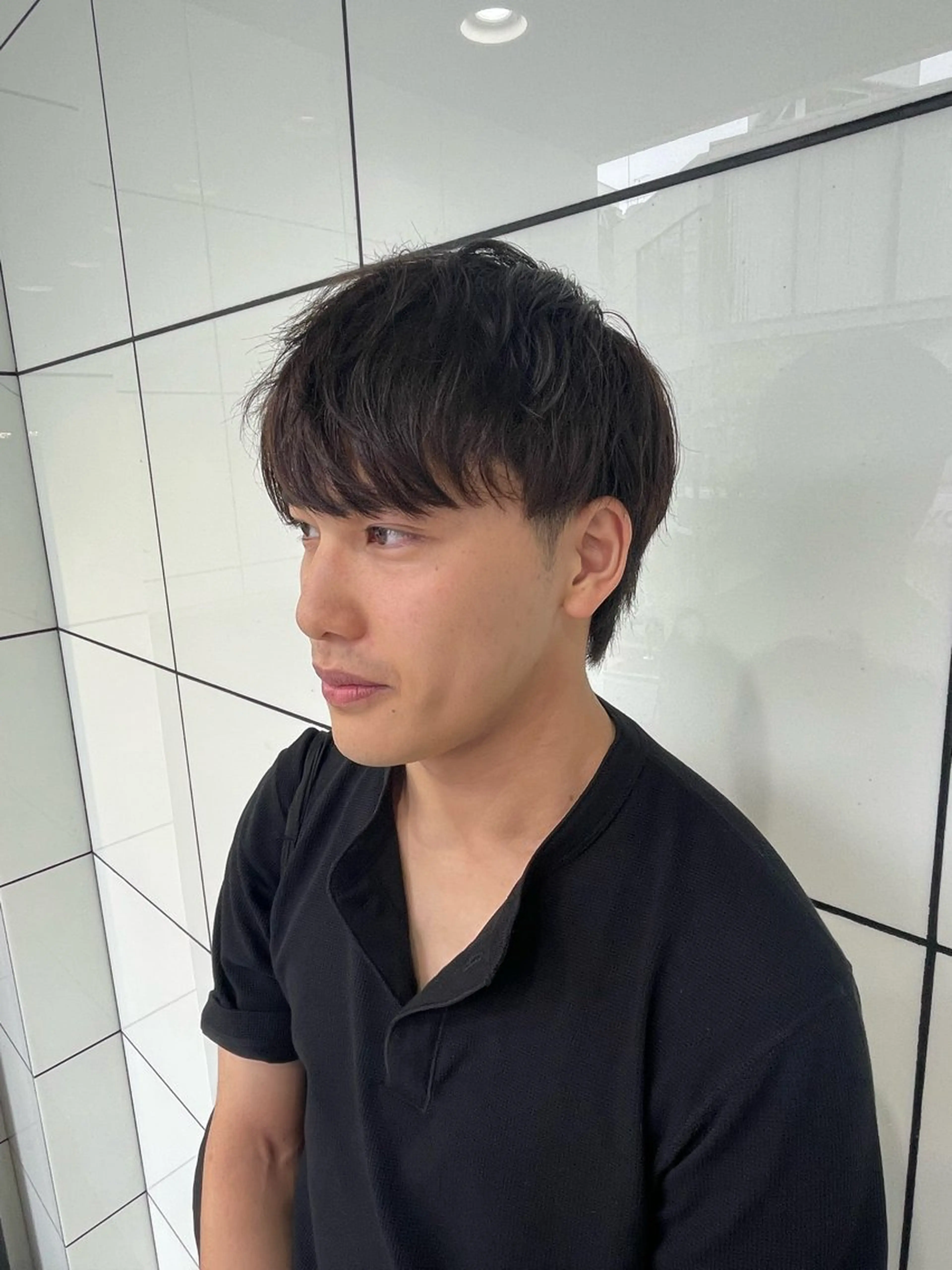 メンズ ‪るか/‪透明感 カラー/アレンジのヘアスタイル