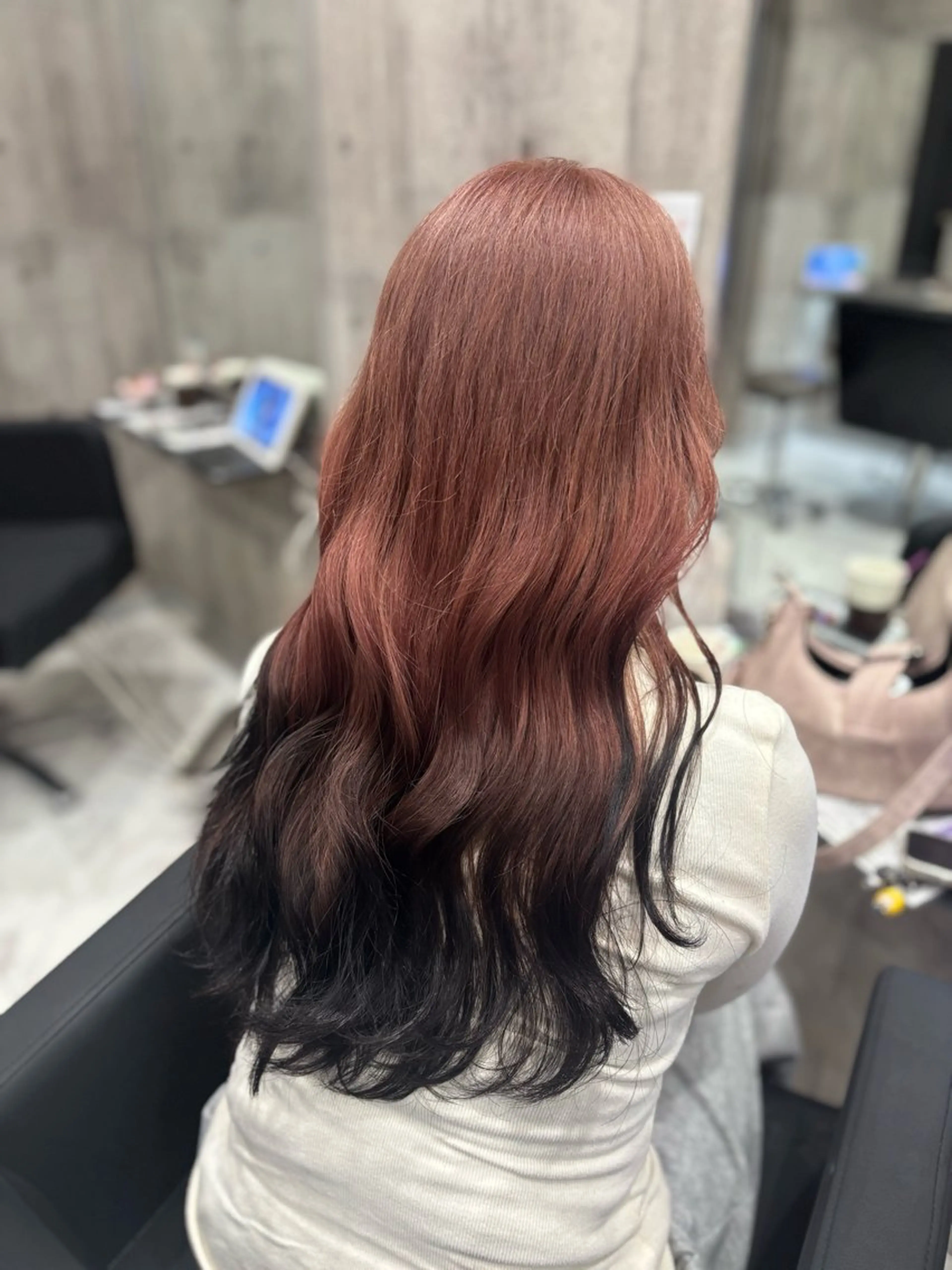 ロング ヘアカラー ボブ/ブリーチなし艶 カラー🫧sHOMaのヘアスタイル