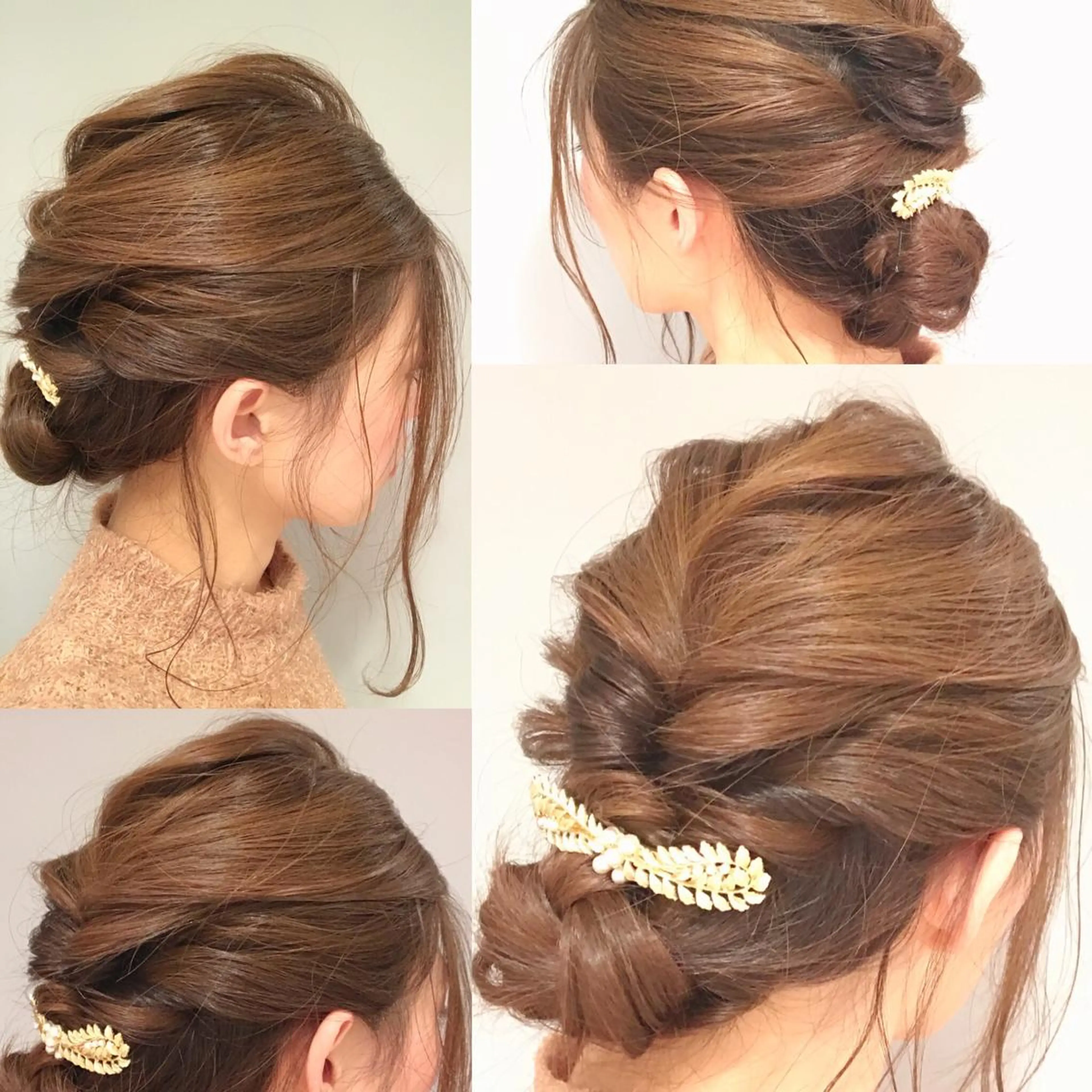 ミディアム ヘアアレンジ SALOWIN Frente店所属・個室で似合わせ好印象 🧡外山弥千代のヘアスタイル