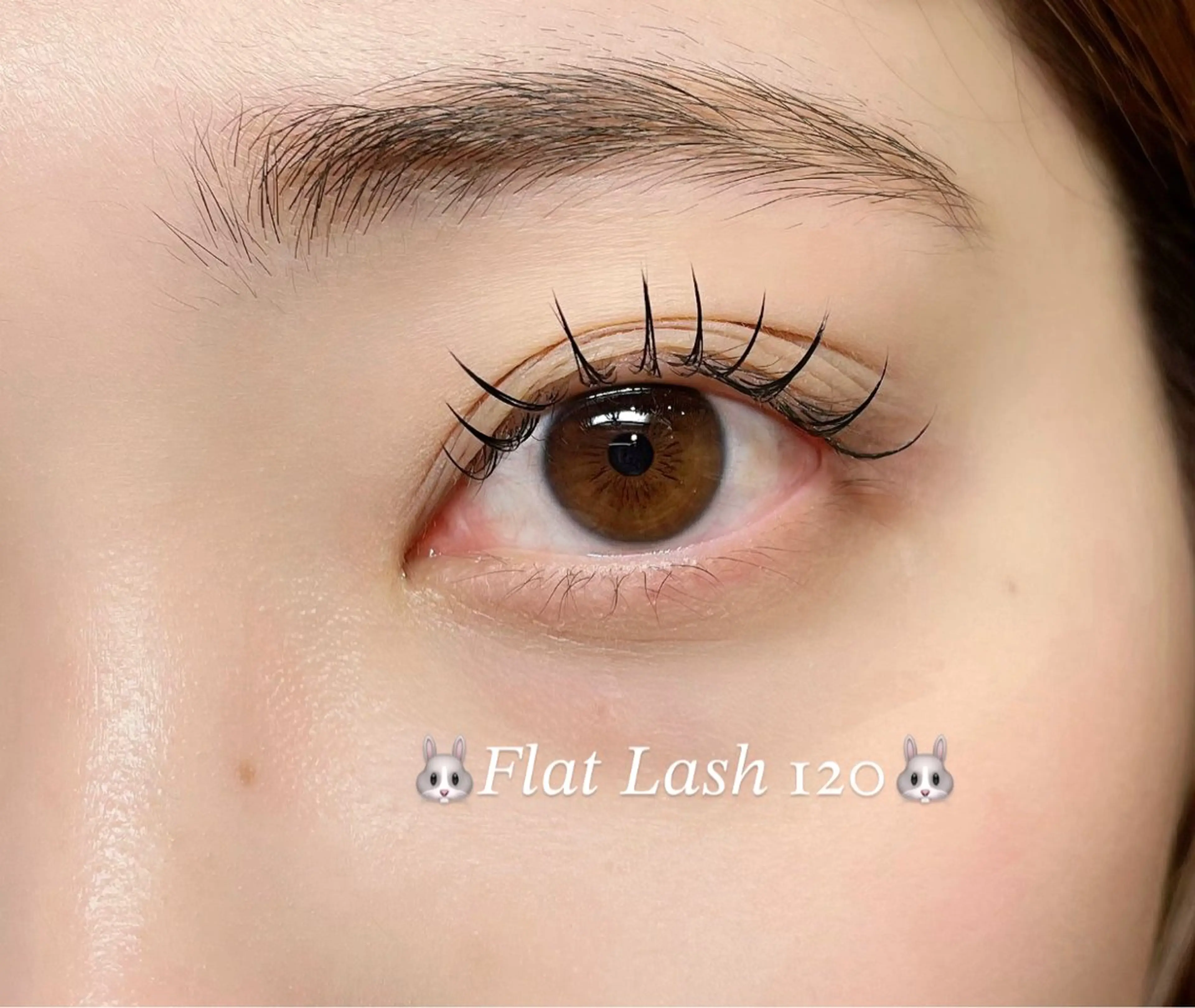 マツエク・マツパ フラットラッシュ eyelist yumiのマツエク・マツパデザイン