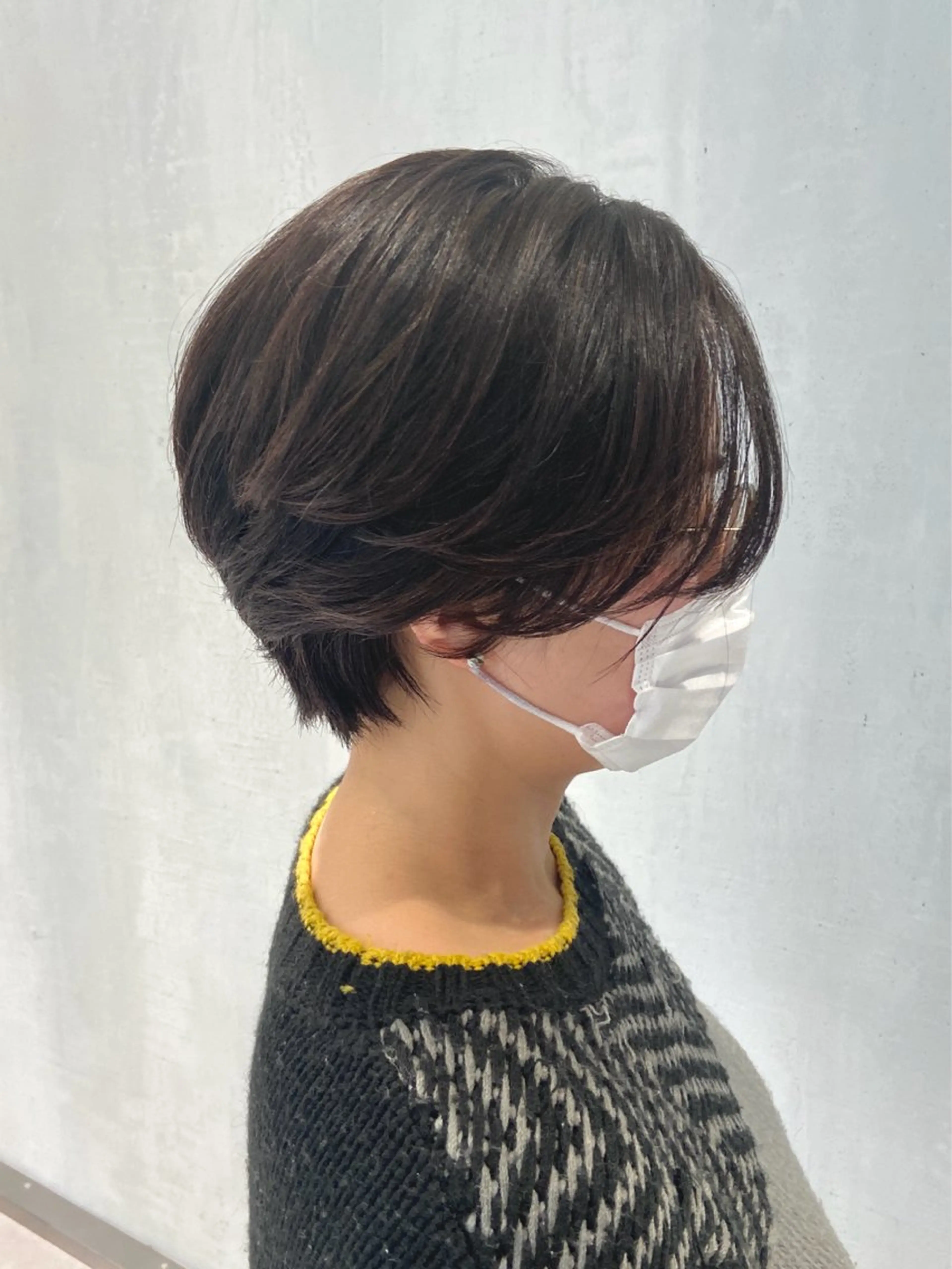 ショート カラー ハイライトカラー ハイライト ヘアカラー ヘッドスパ DX SHARE SALON所属・matka白髪ぼかし 大人ヘア/KEIKOのヘアスタイル