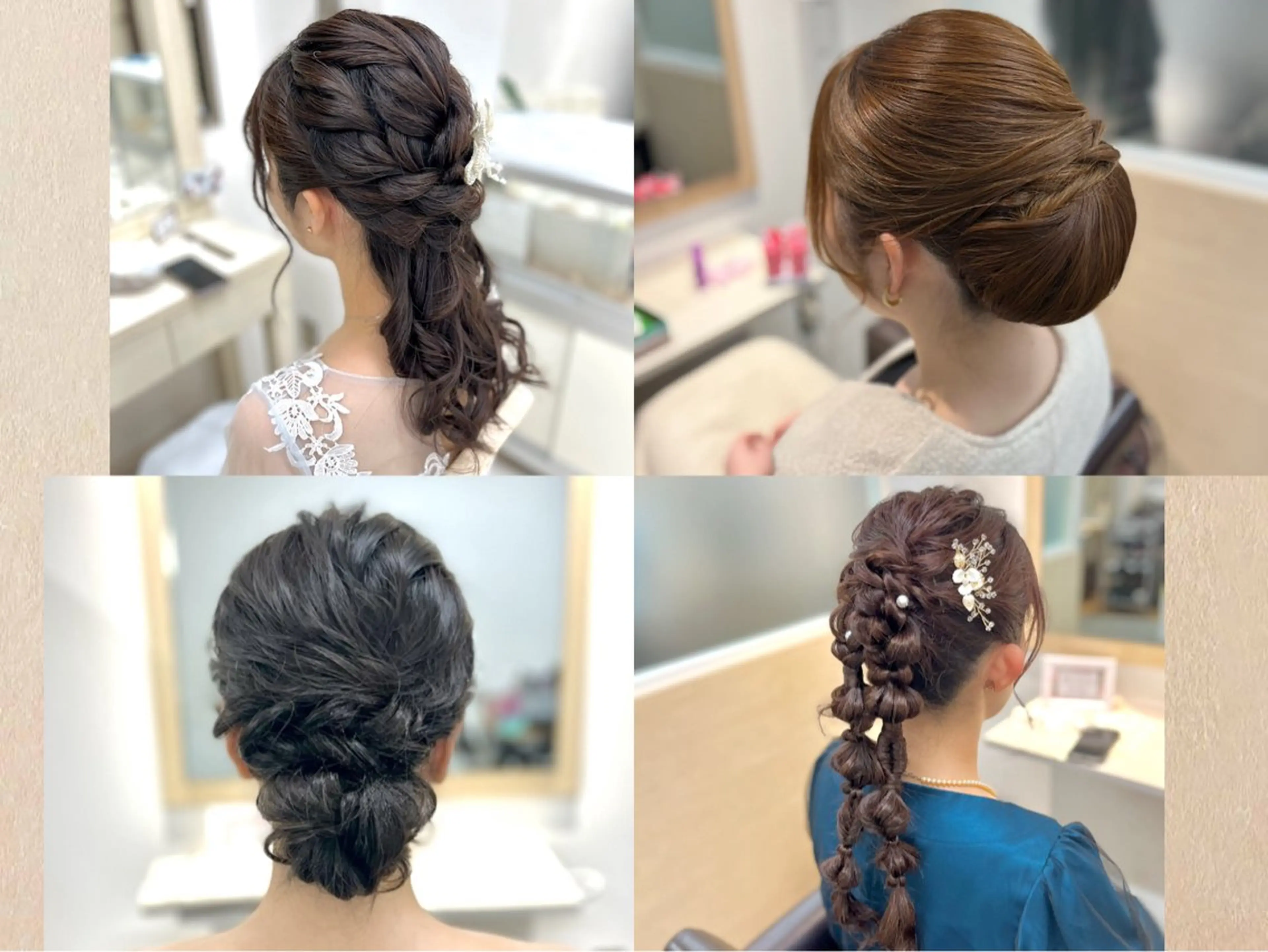 🌼土日祝日限定🌼似合わせヘアセット《結婚式推し活ヘアアレンジ》¥4300※早朝料金別途有・詳細要確認下さいの写真
