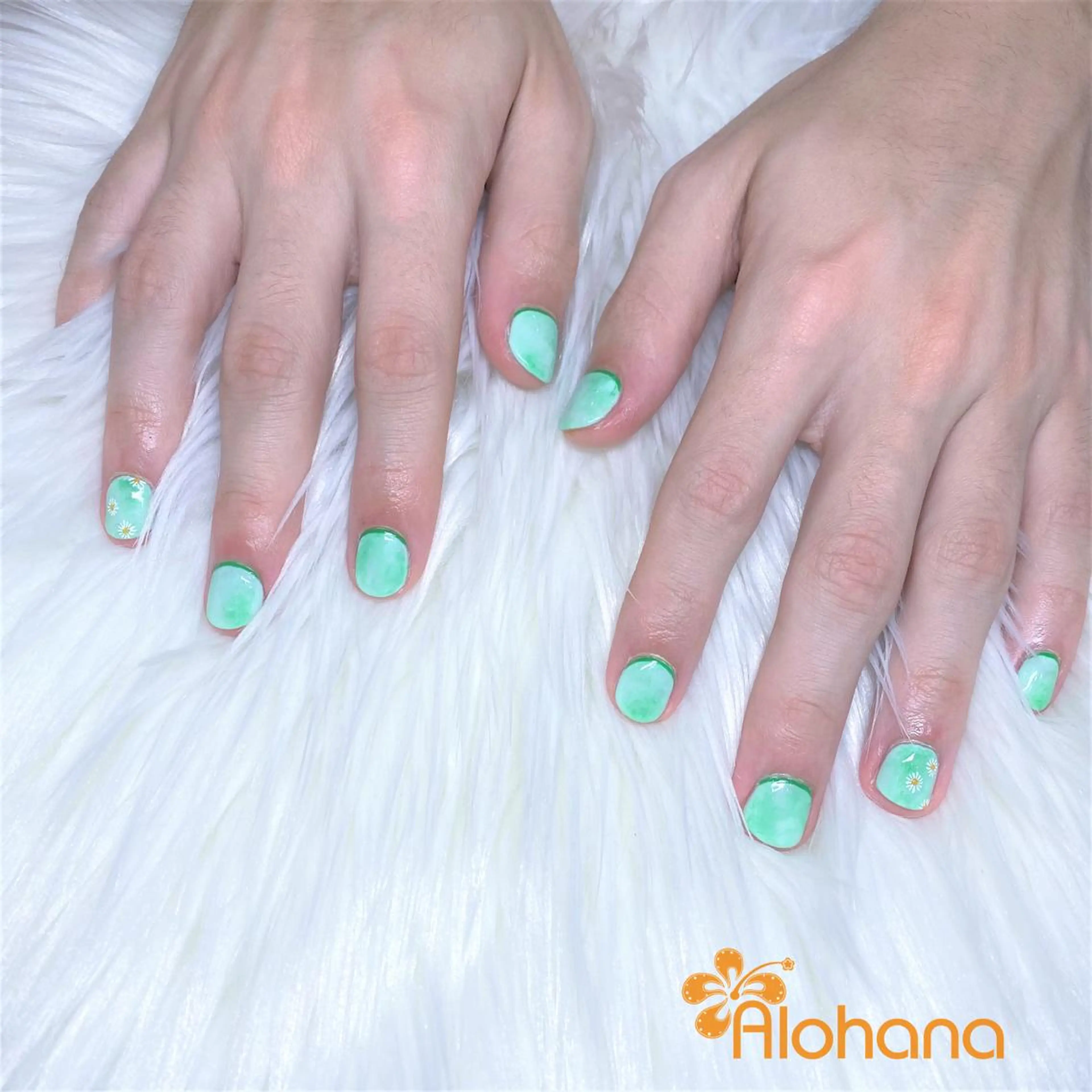 メンズ ネイル ハンドネイル Alohana Minaのネイルデザイン