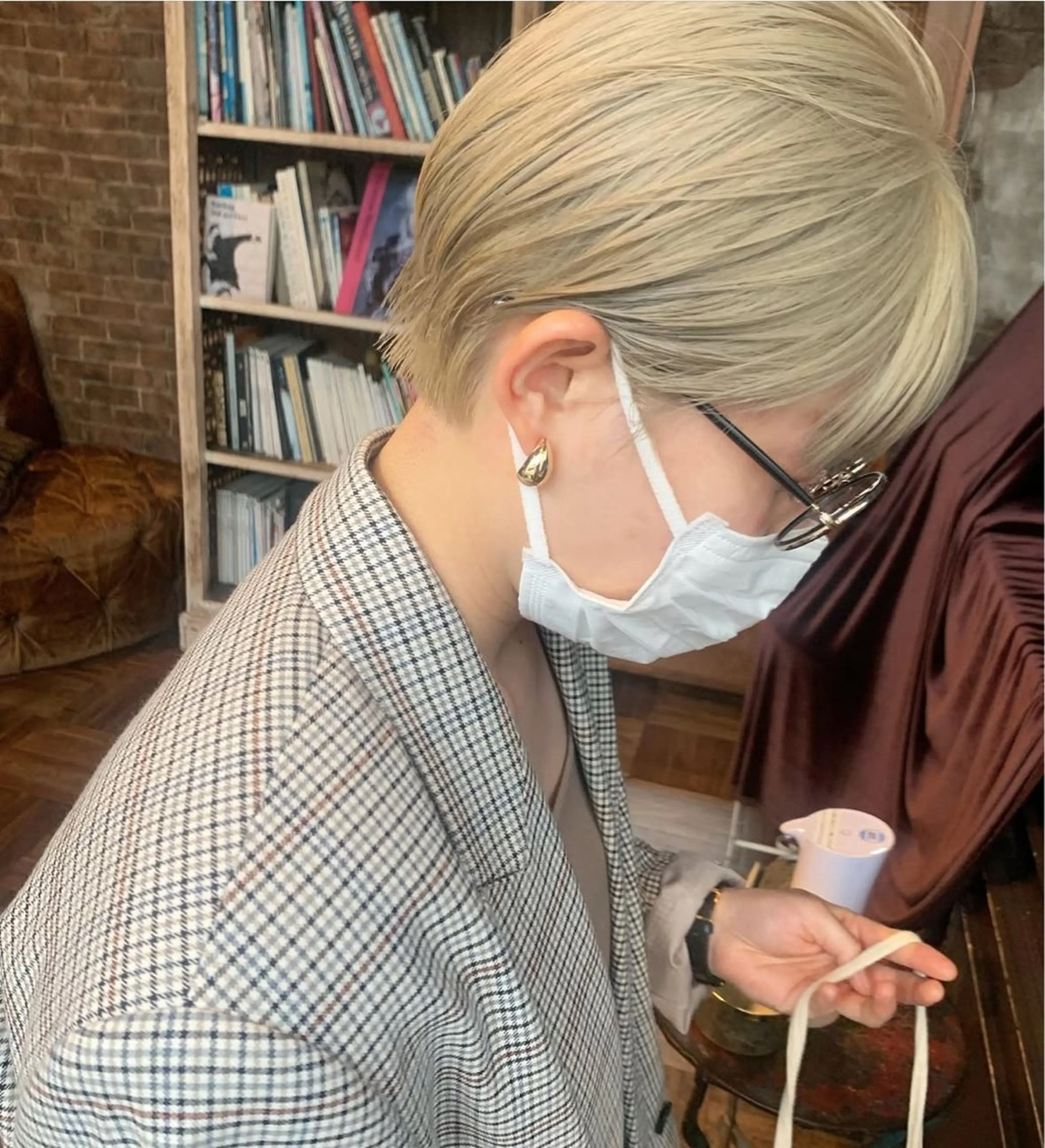 ショート カラー Belle 銀座5丁目店所属・Maki /Jr.スタイリストのヘアスタイル