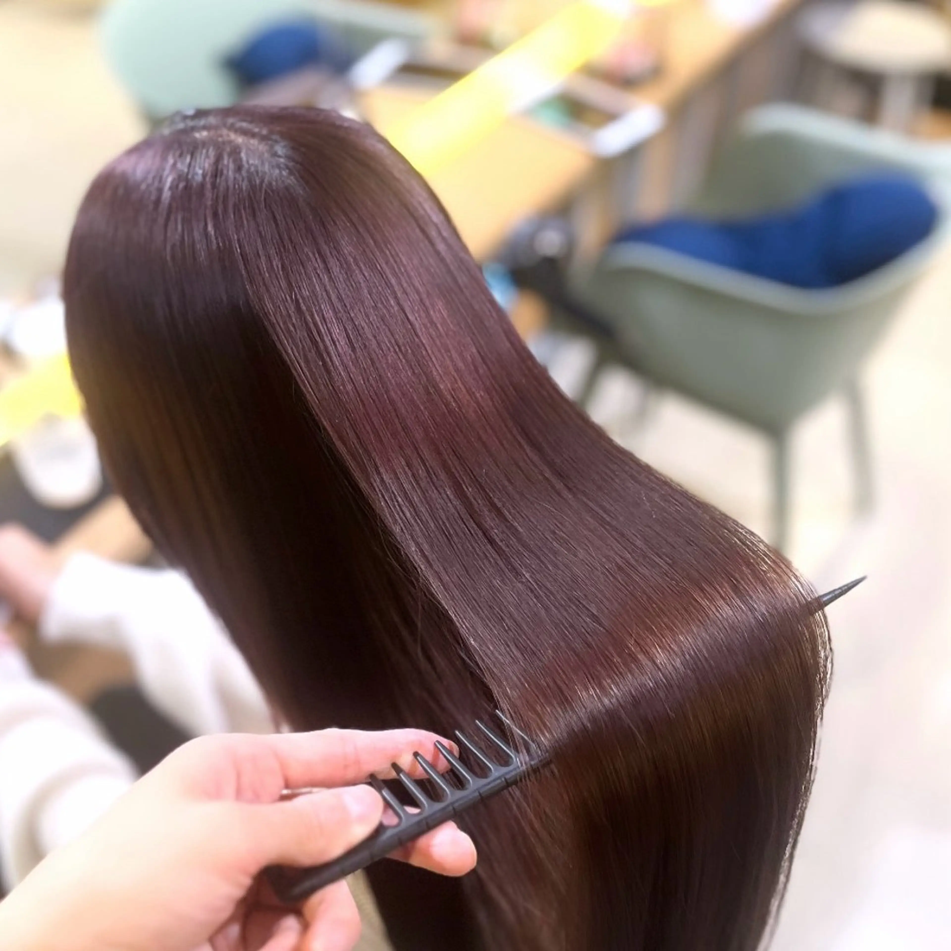 ロング カラー 髪質改善 トリートメント 髪質改善/ケアカラー /梅田✨ RIKUのヘアスタイル