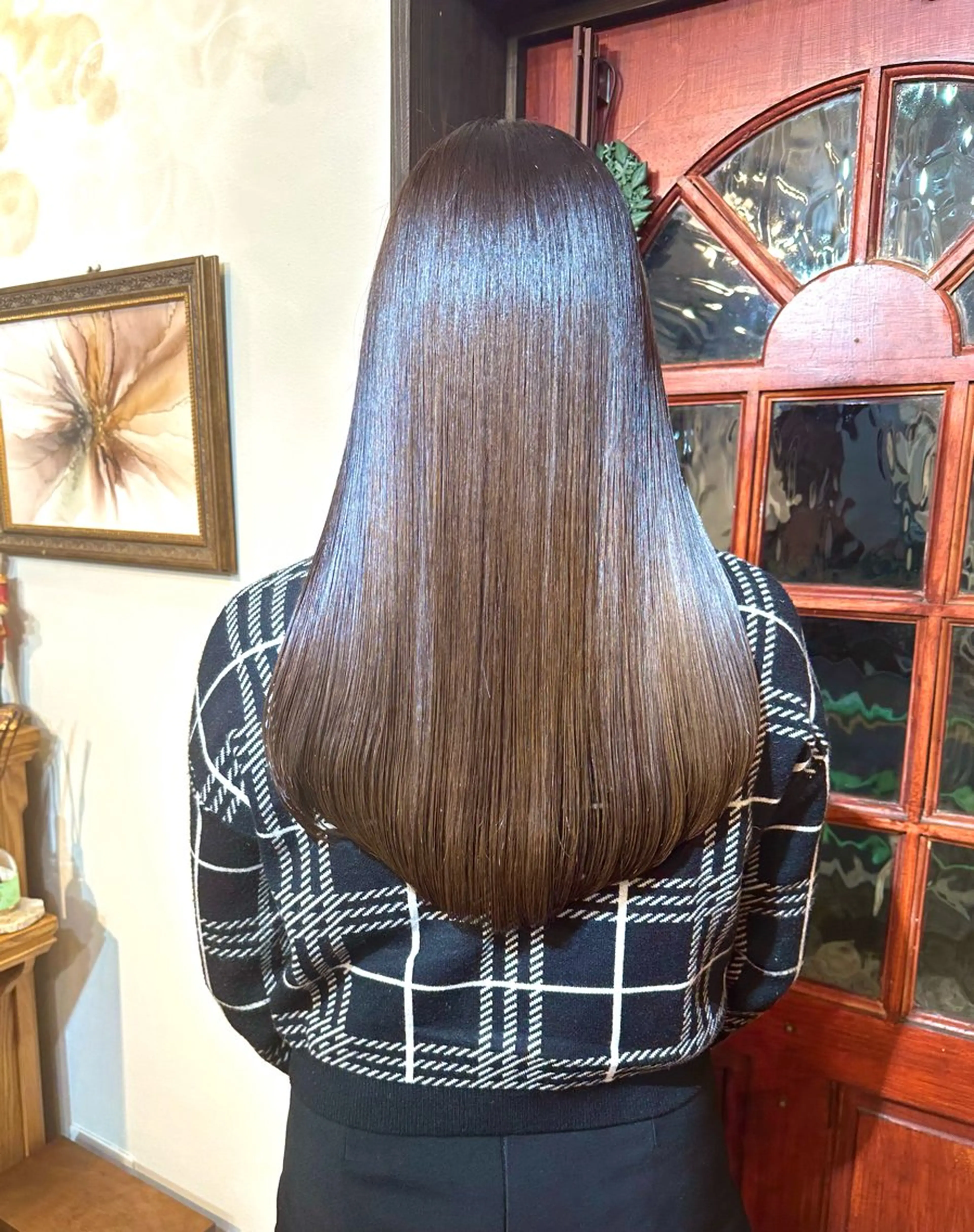 ロング カット ヘアカラー トリートメント 伏田 遼馬のヘアスタイル