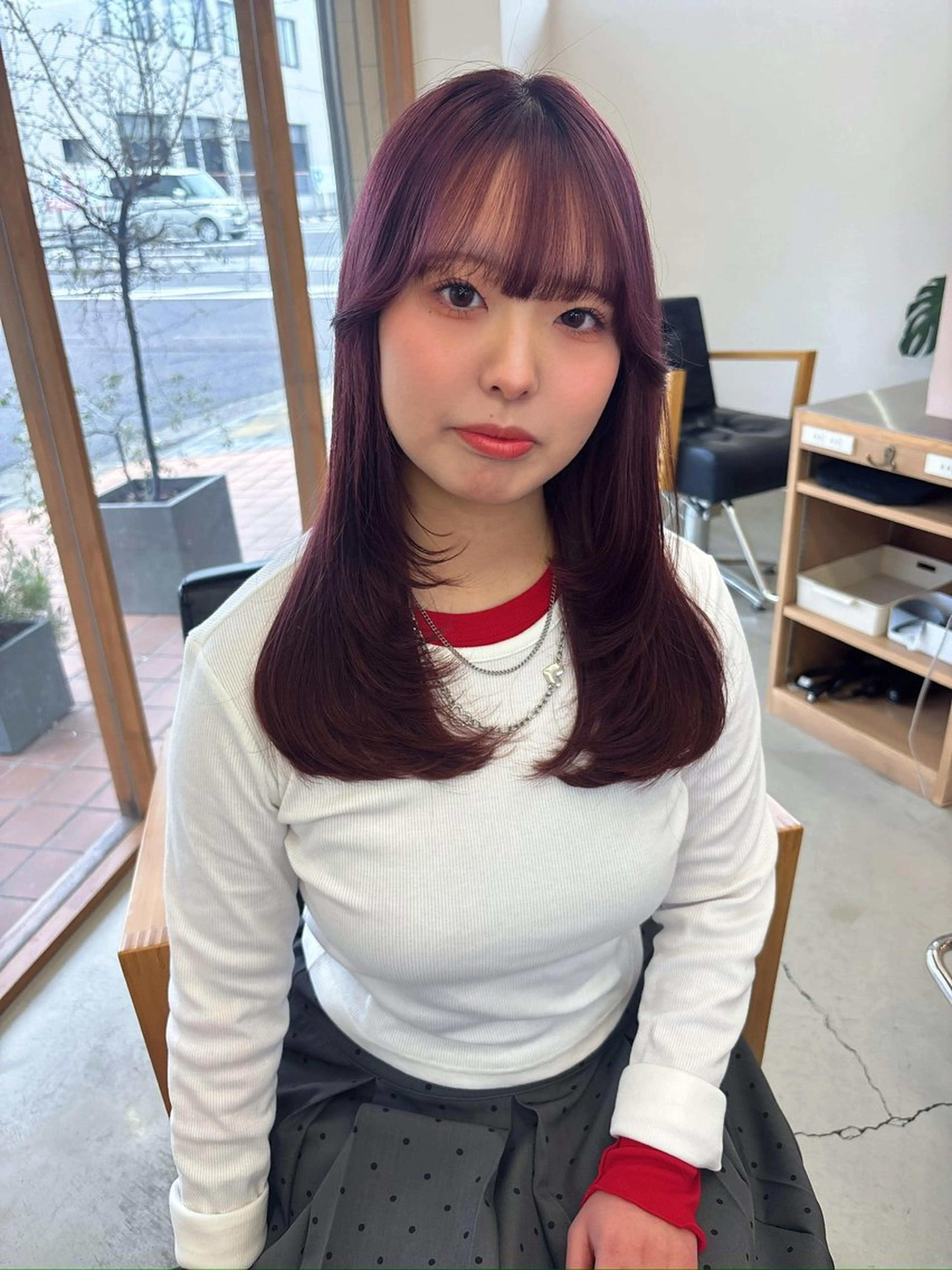 ロング vince gio 彩織のヘアスタイル