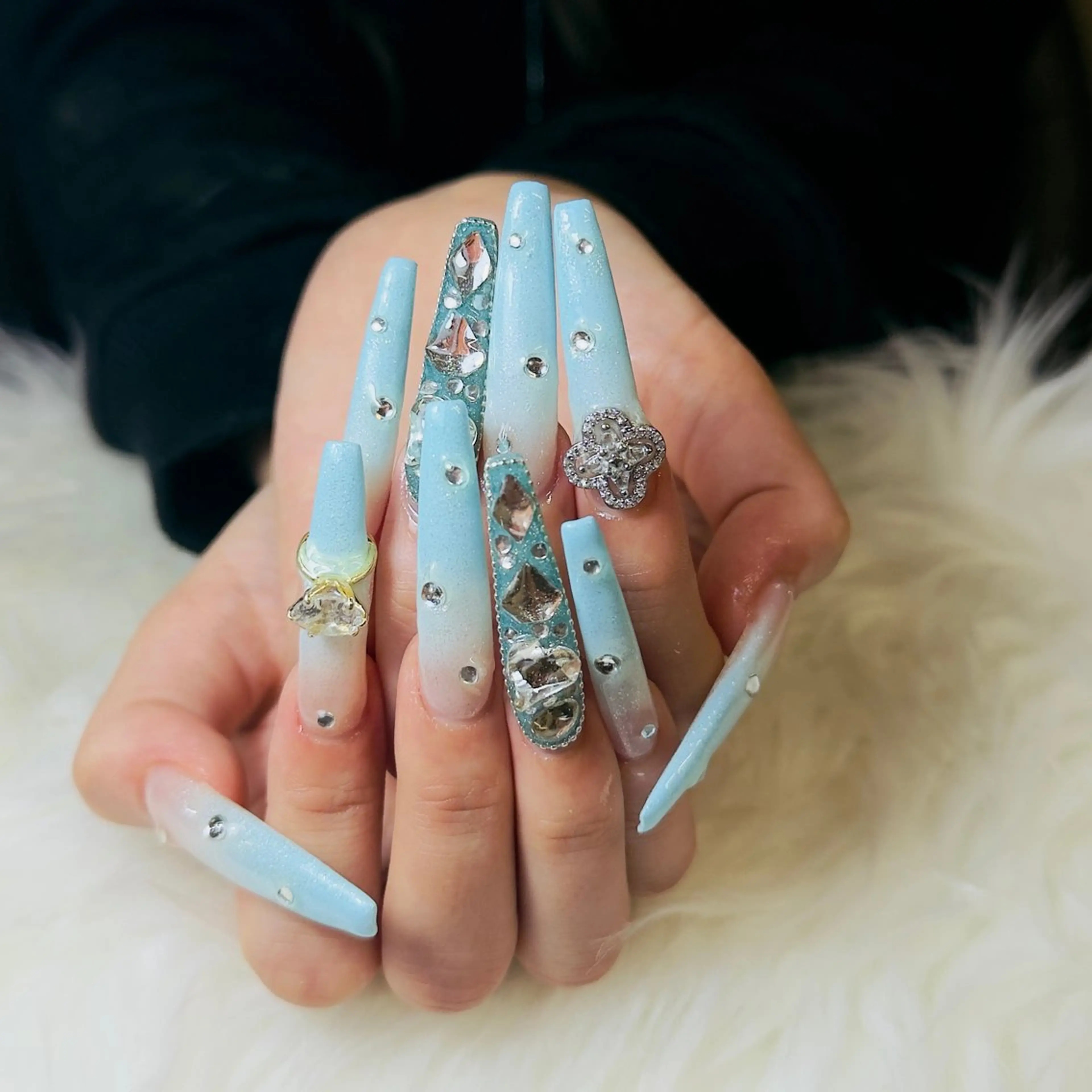 ネイル チークネイル フットネイル フレンチネイル グラデーション 韓国ネイル Yuki nail staffのネイルデザイン